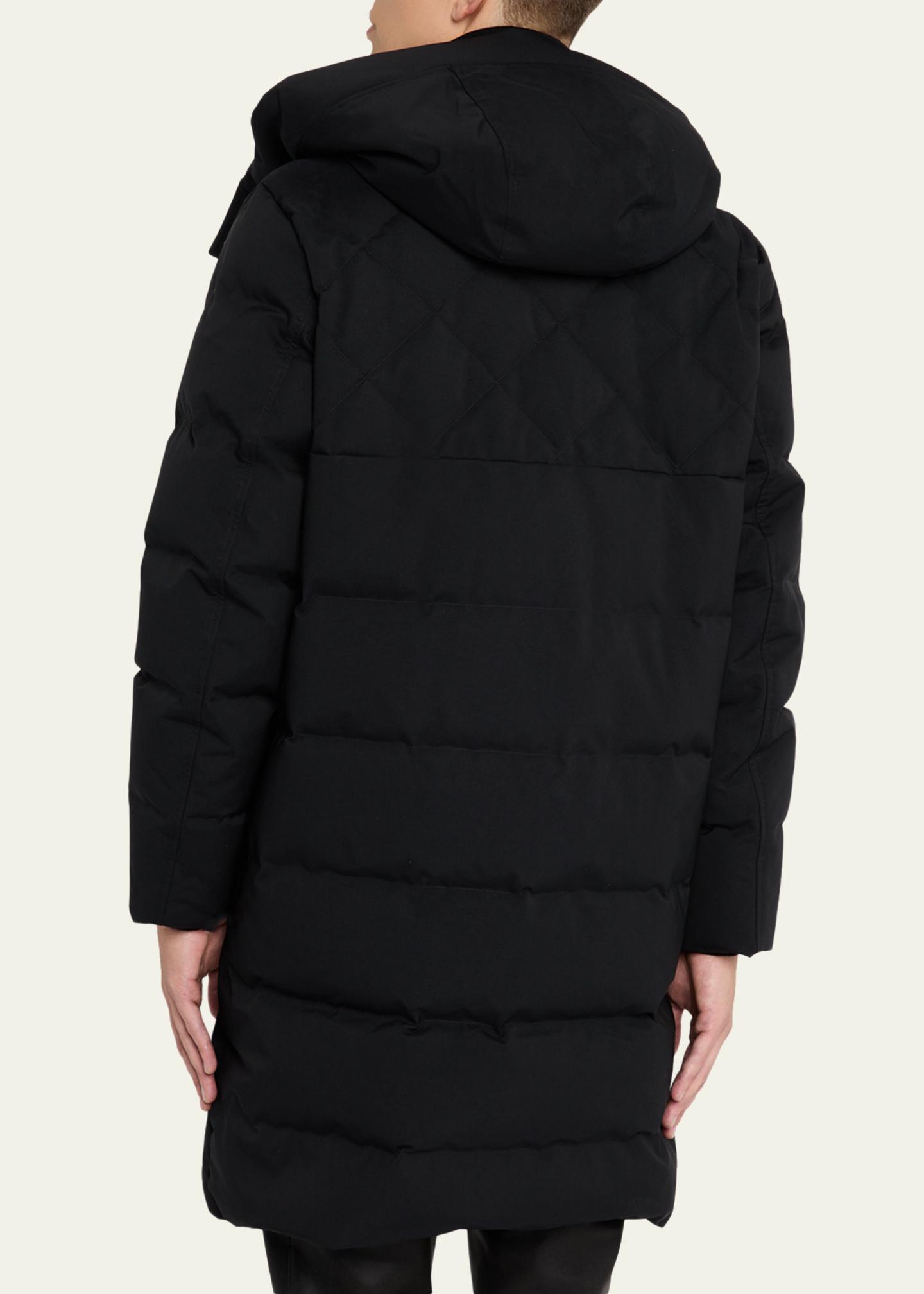 Mackage Men's Werner-Z Quilted Down Parka with Removable Bib