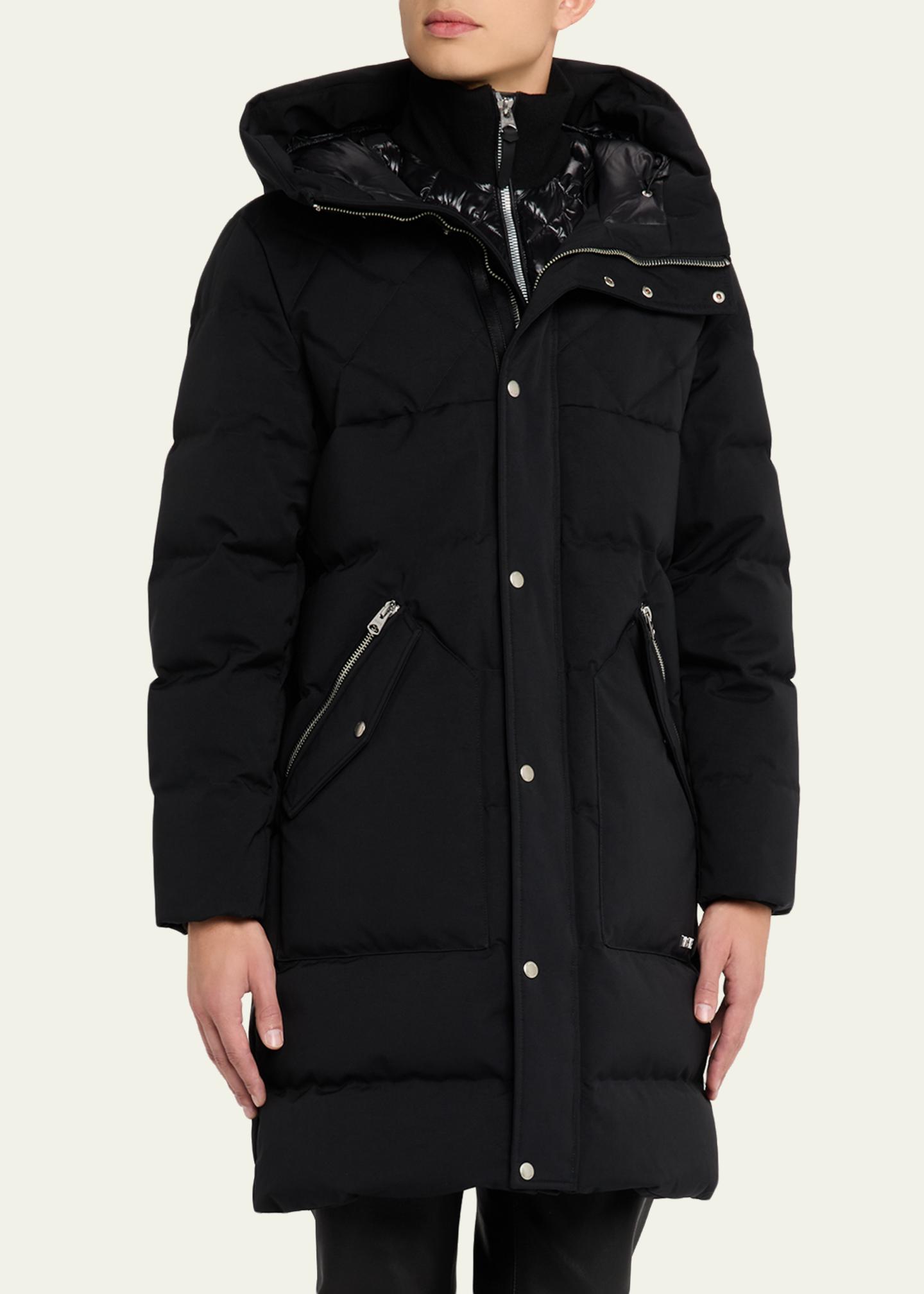 Mackage Men's Werner-Z Quilted Down Parka with Removable Bib