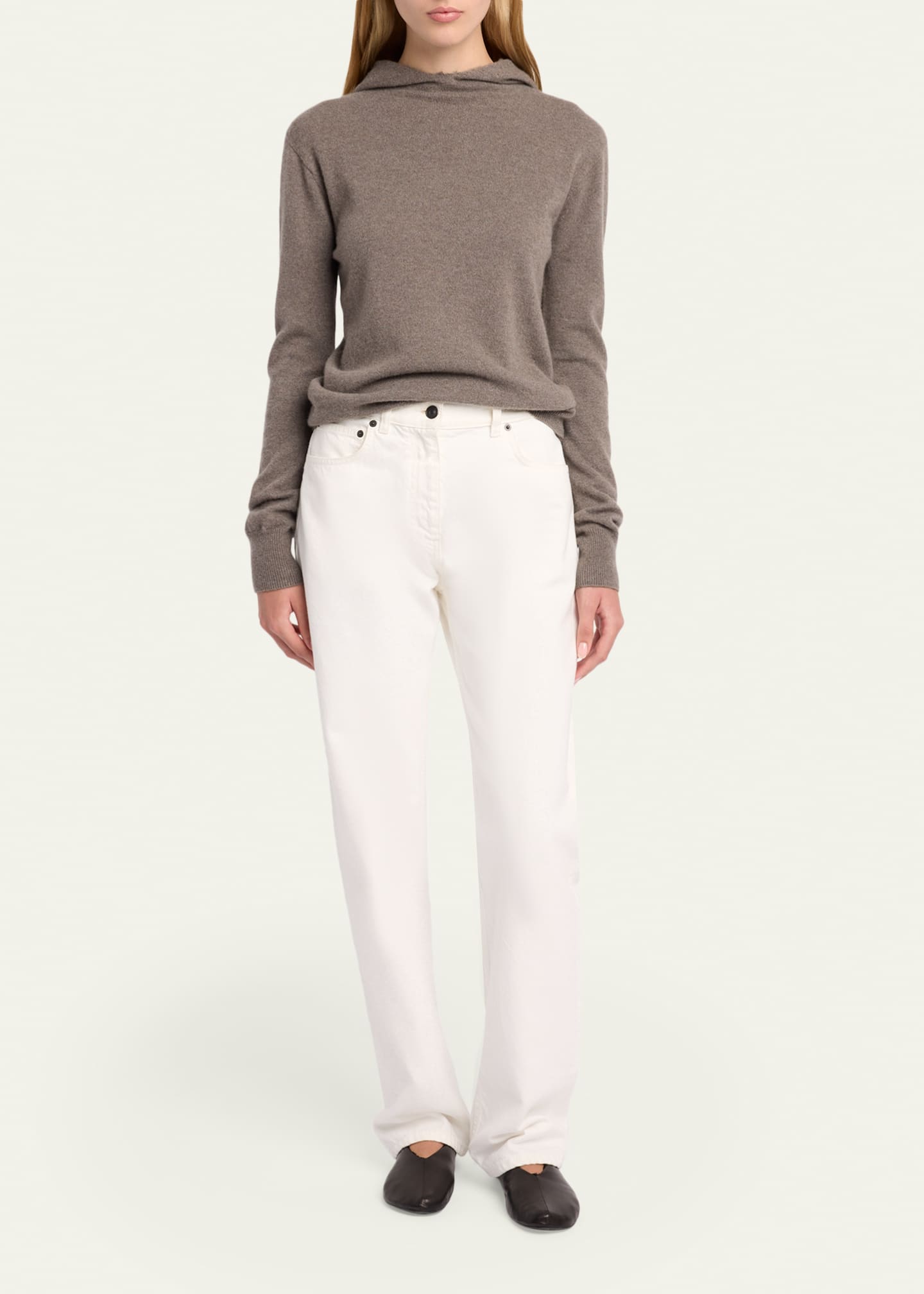 パンツ THE ROWThe Row Burty Jeans THE ROW Burty Straight-Leg Jeans - Bergdorf Goodman