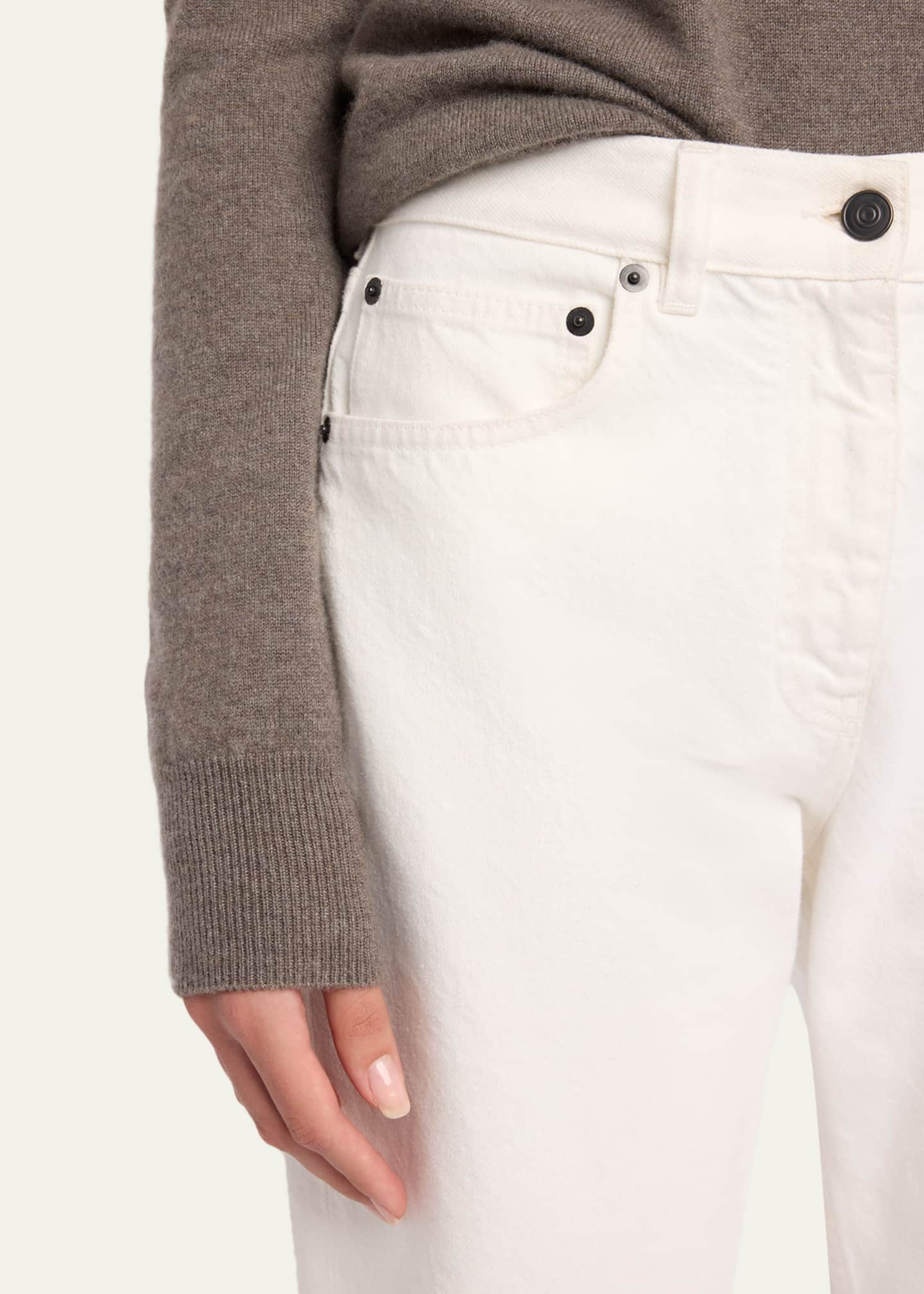 THE ROW Burty Straight-Leg Jeans - Bergdorf Goodman