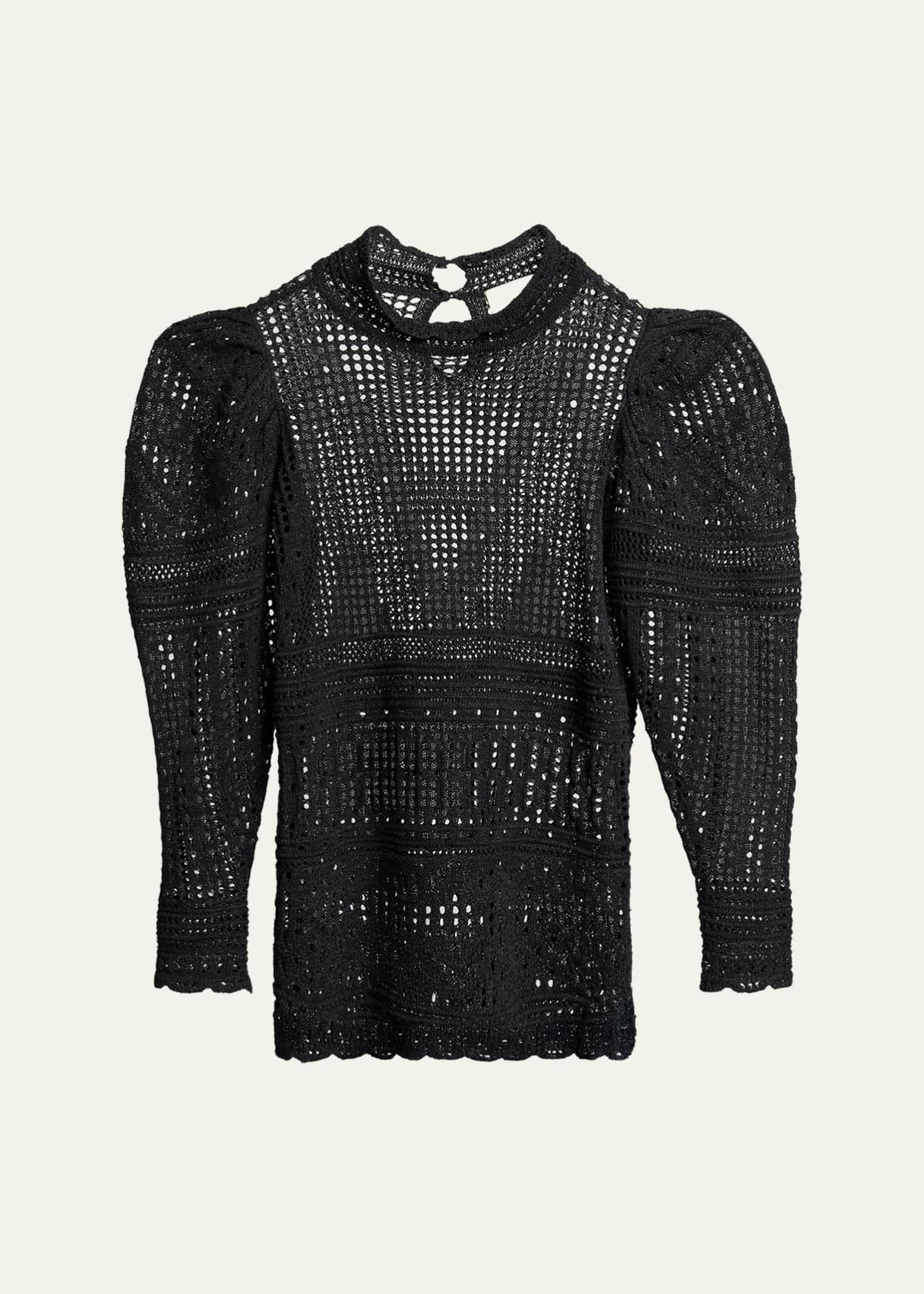 Isabel Marant Dahara Open-Knit Top - Bergdorf Goodman