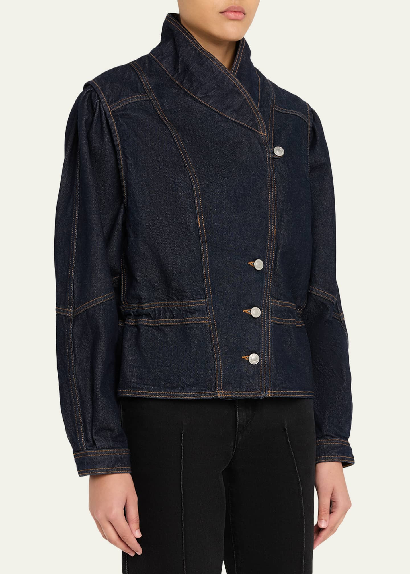 Isabel Marant Dolie Denim Jacket - Bergdorf Goodman