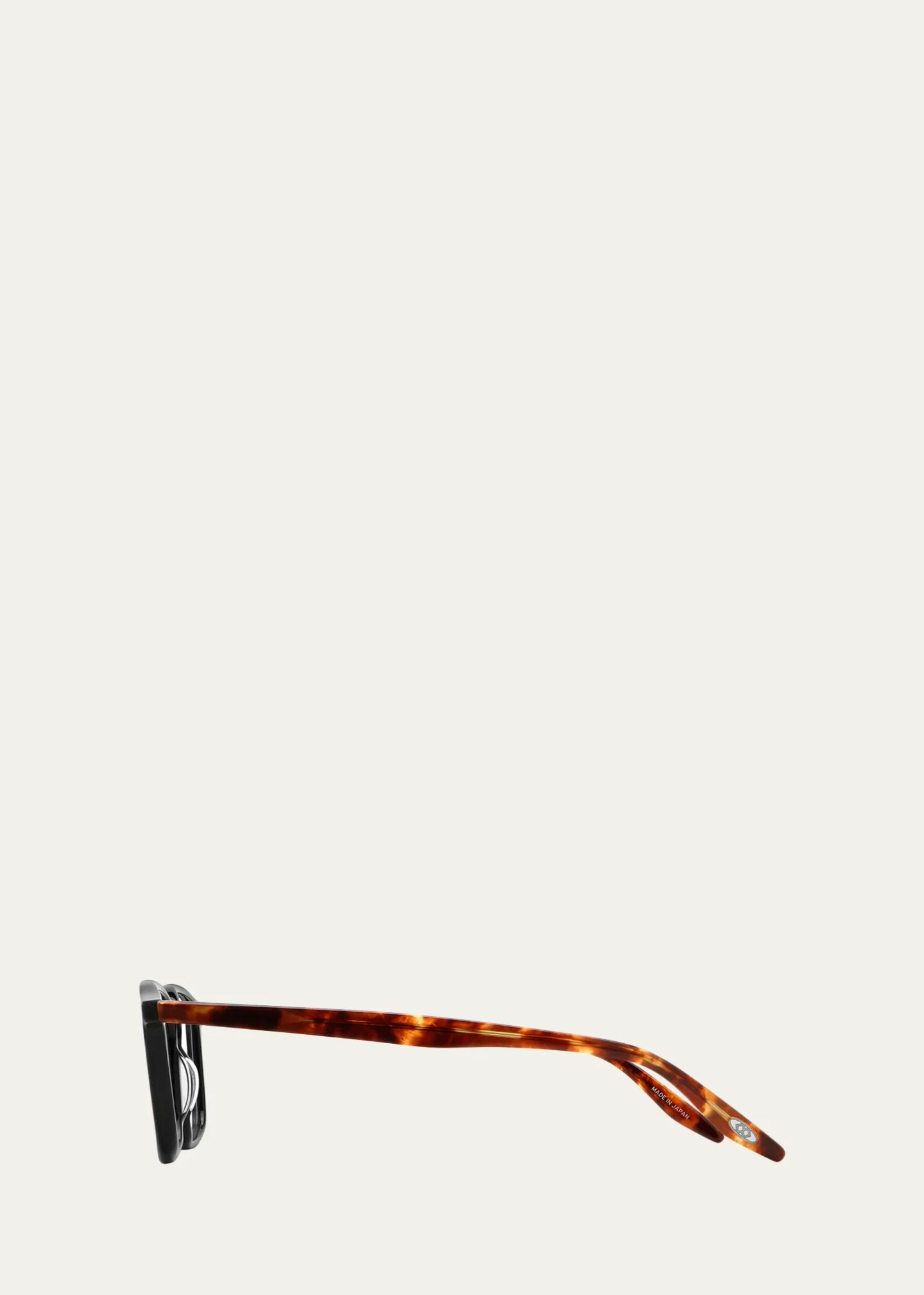 Barton Perreira Men's Raymond Keyhole-Bridge Acetate Rectangle ...