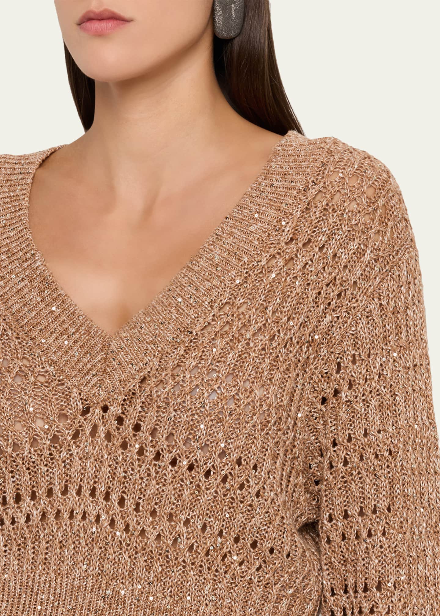 トップス BRANDINID le collezioni Skipperneck Knit トップス BRANDINID le collezioni Skipperneck Knit Knitted Sweater