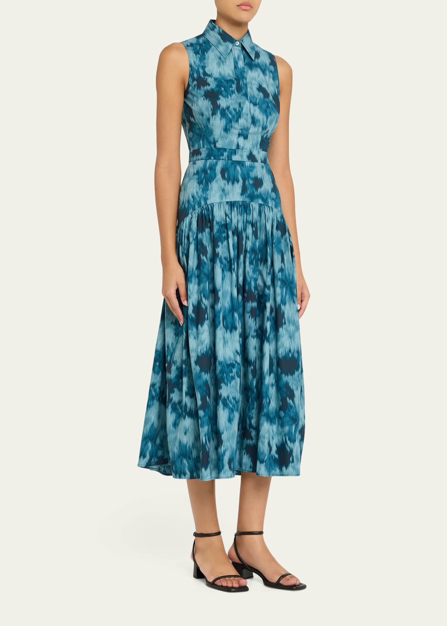 green emerald velvet dress Michael Kors Dress Shirt