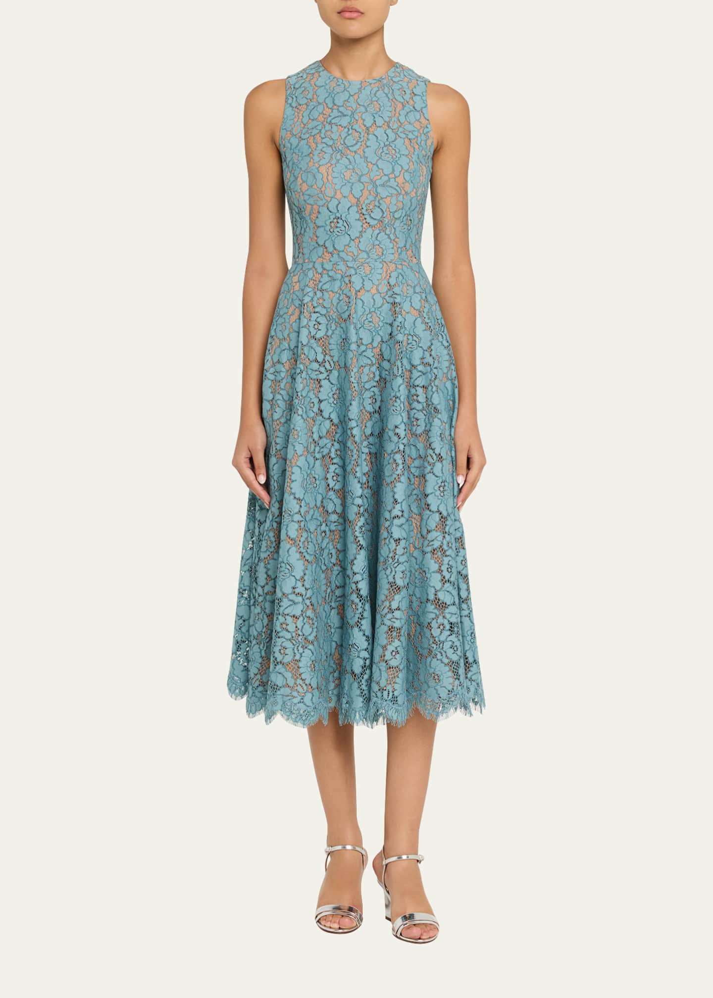 chinese dress ladies Alison Black Square-Neck A-Line Midi Dress – Club L London main image 1