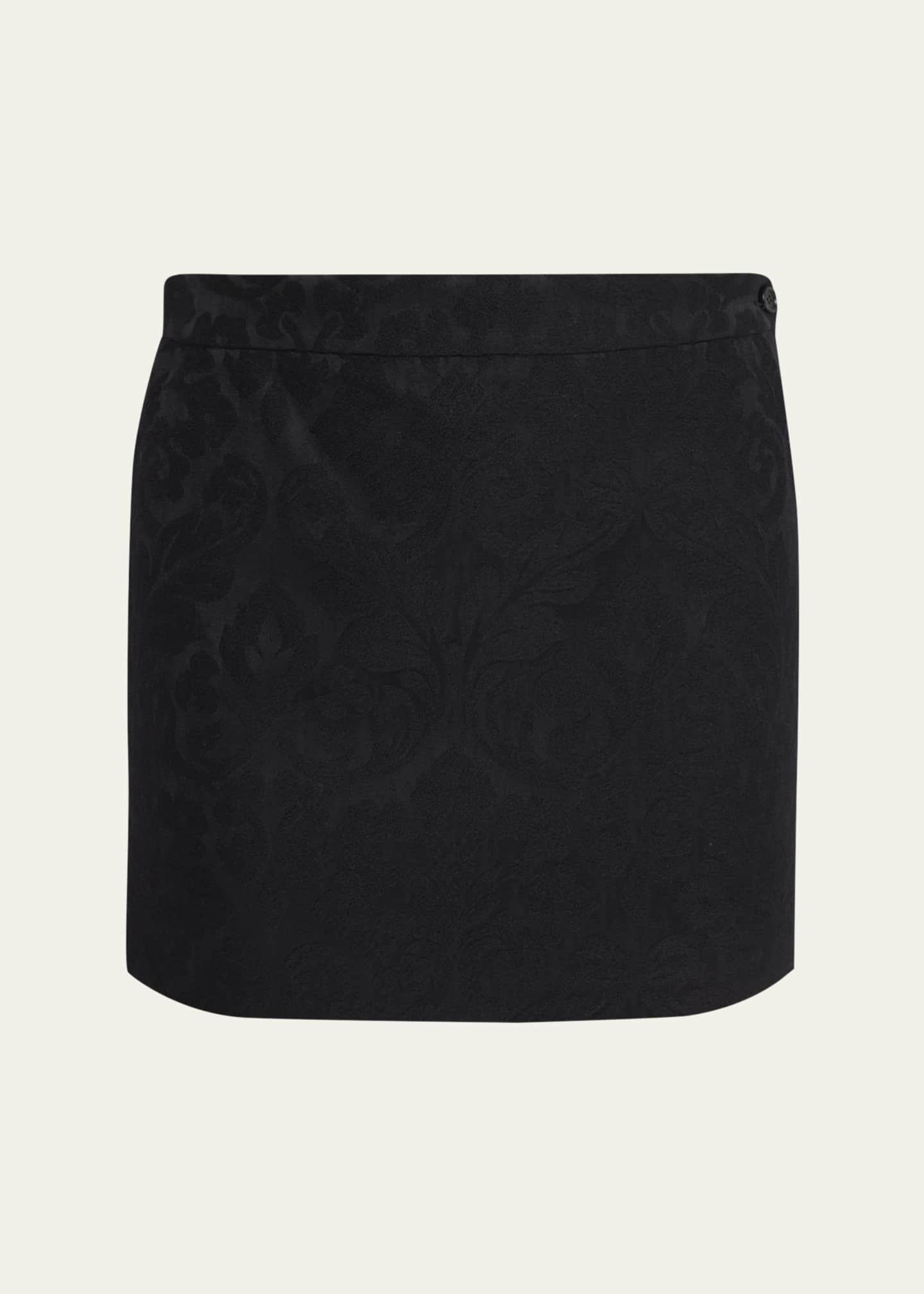 Chloe Ornamental Jacquard Mini Skirt - Bergdorf Goodman