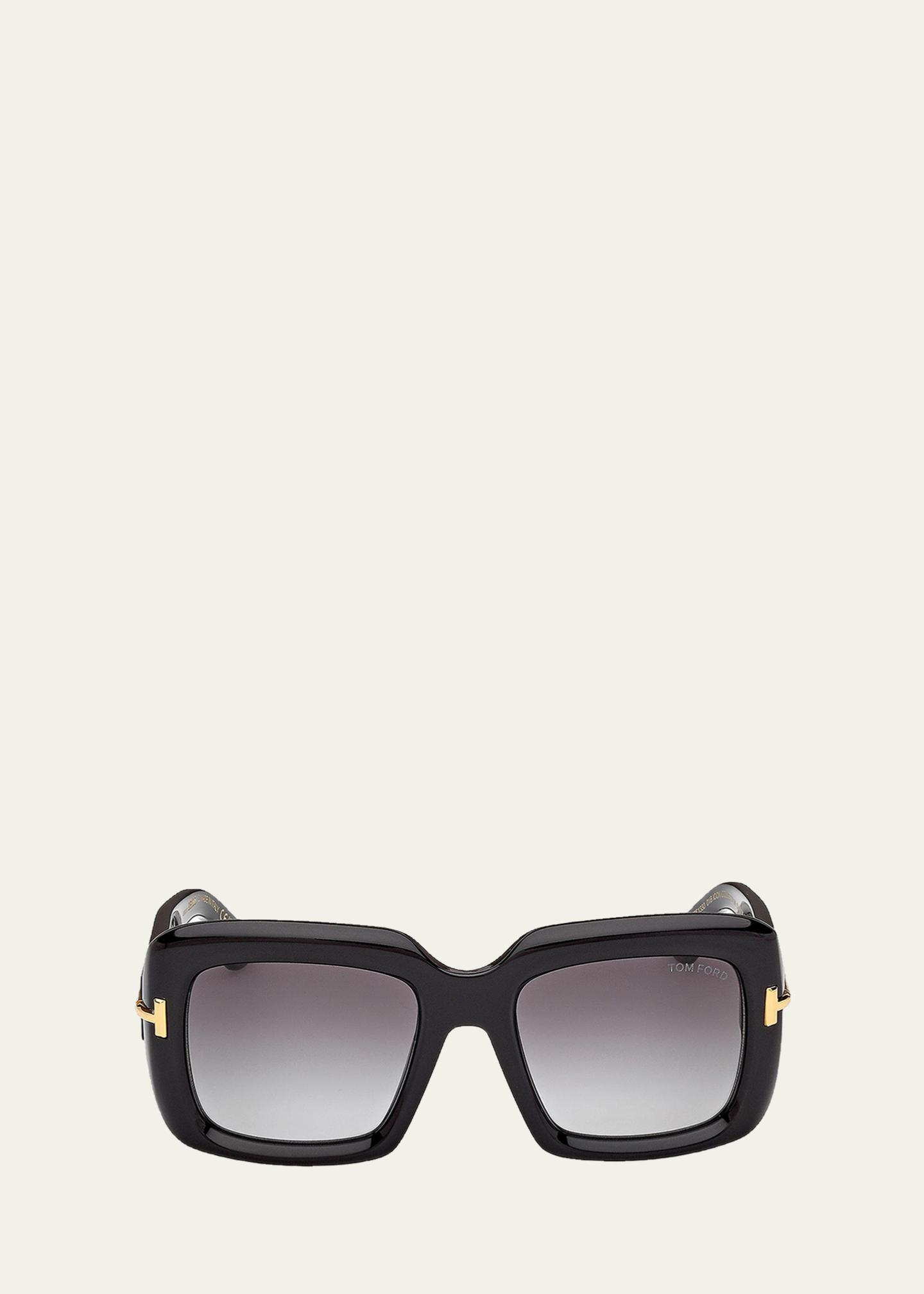 TOM FORD Icon 53mm Acetate Square Sunglasses - Bergdorf Goodman