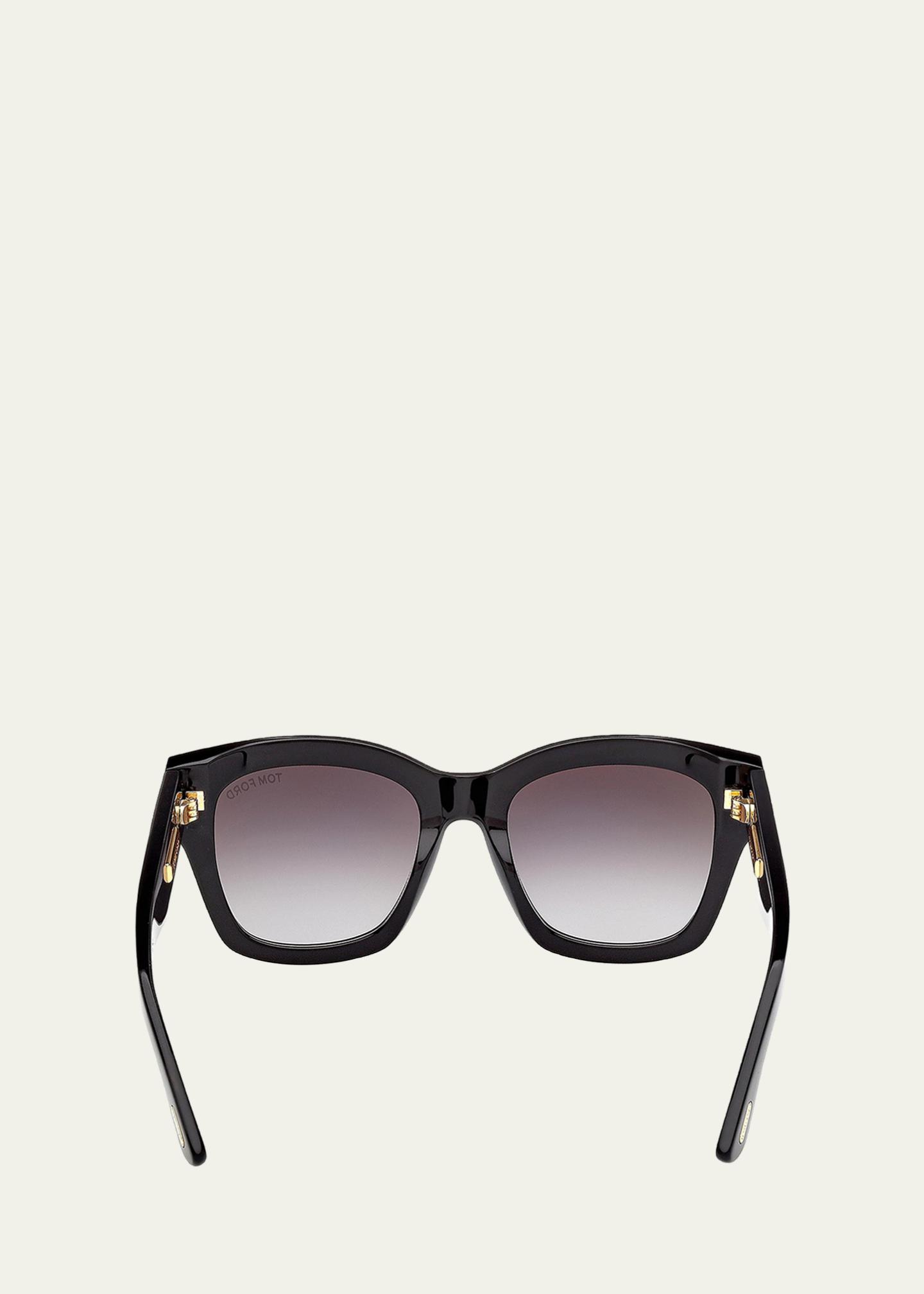TOM FORD Icon 53mm Butterfly Sunglasses - Bergdorf Goodman