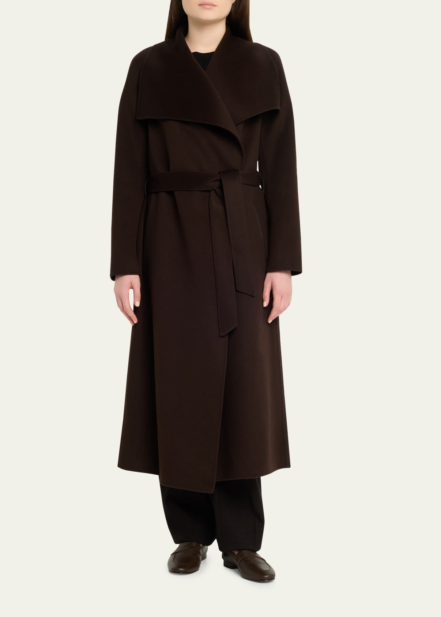 Mackage Mai-CN Wool Wrap Coat - Bergdorf Goodman