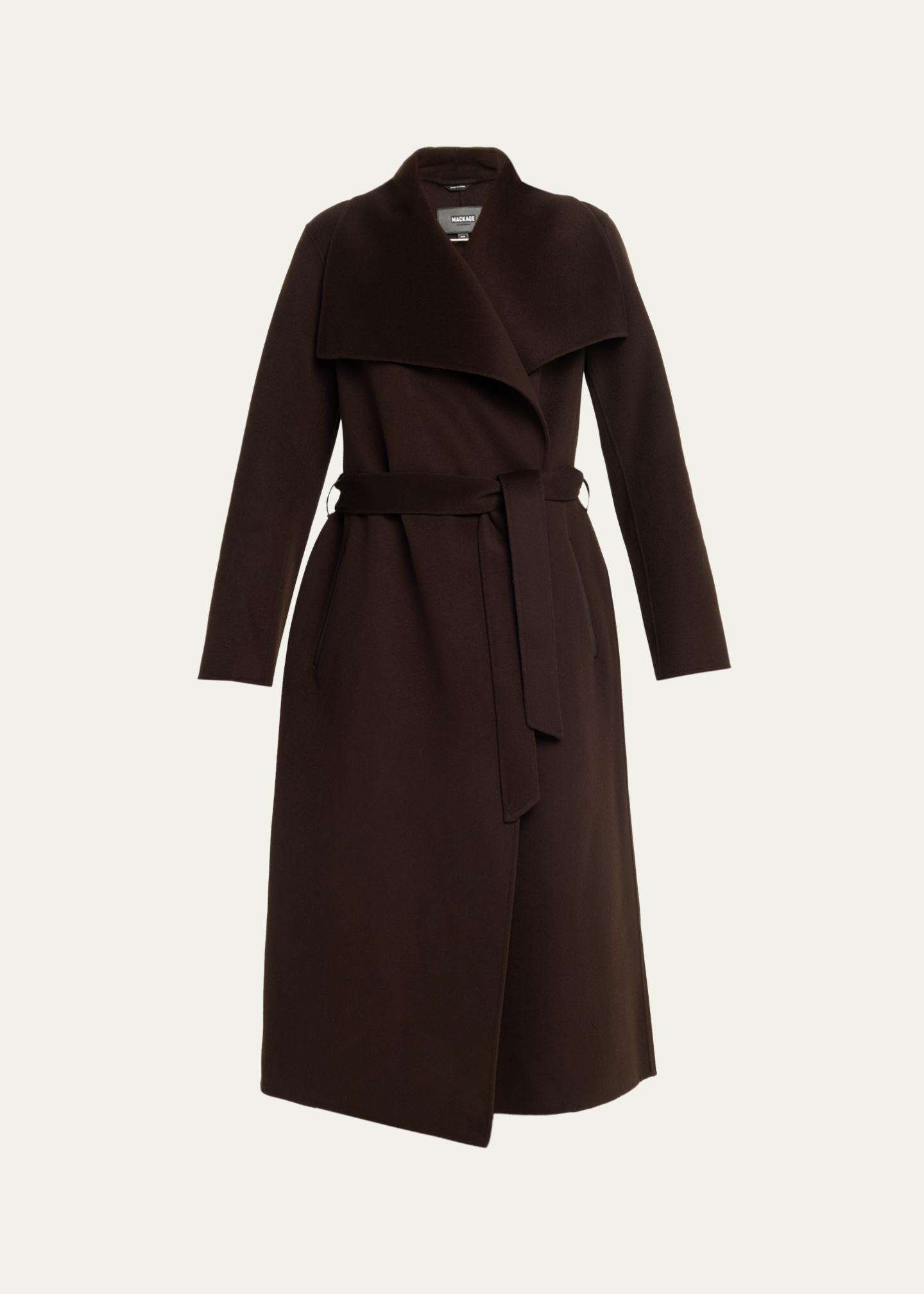 Mackage Mai-CN Wool Wrap Coat - Bergdorf Goodman