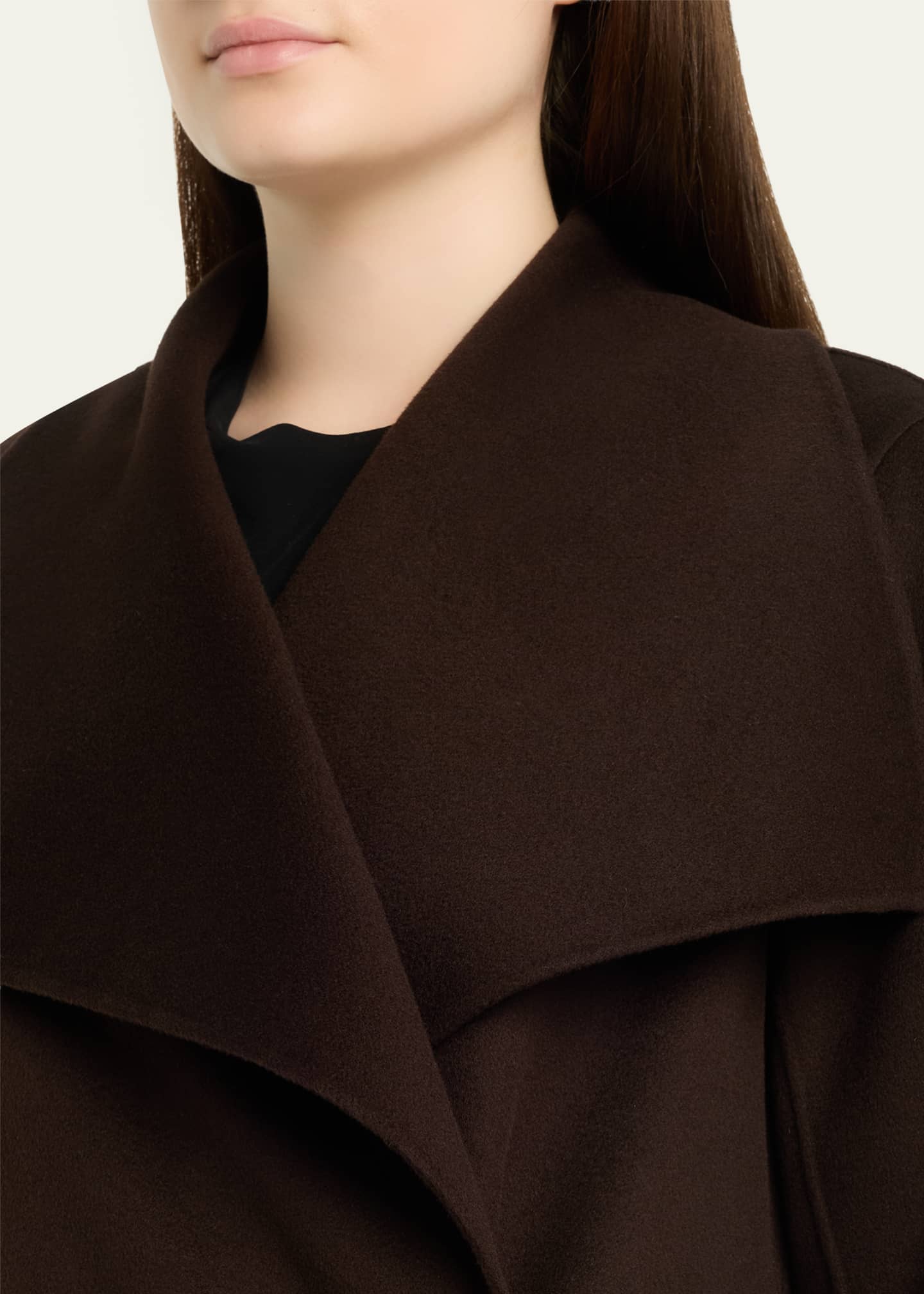 Mackage Mai-CN Wool Wrap Coat - Bergdorf Goodman
