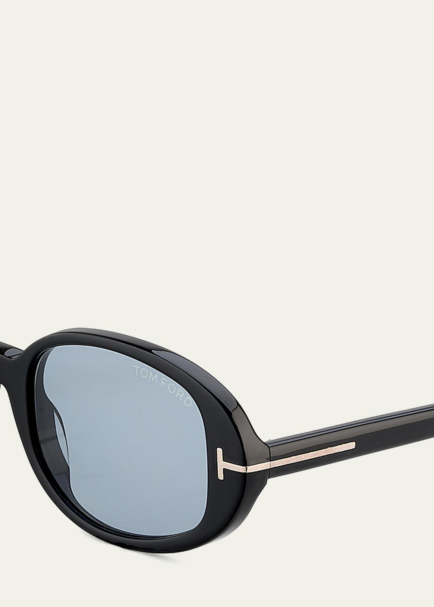 TOM FORD Iggy 49mm Oval Sunglasses - Bergdorf Goodman