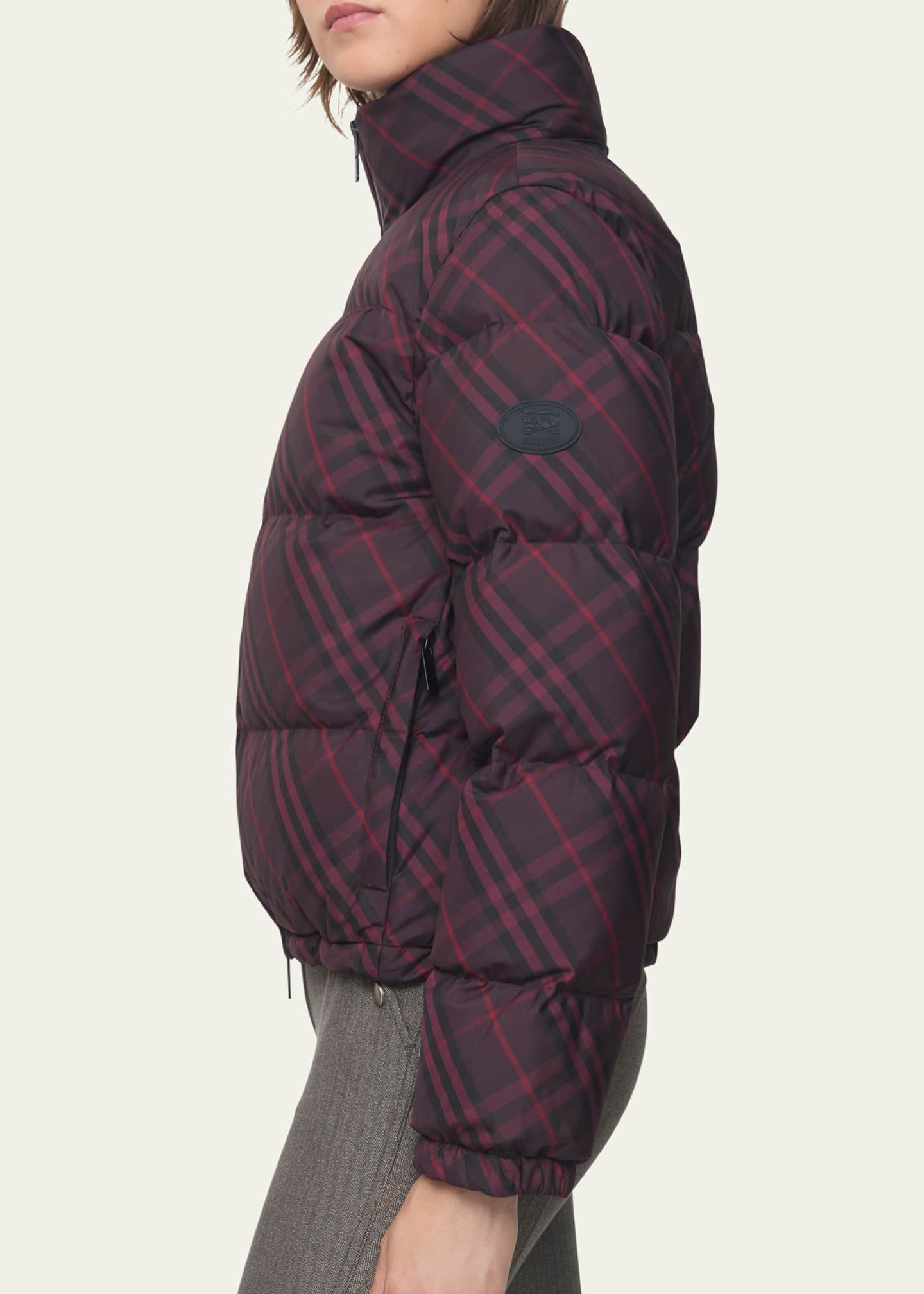 Burberry Ambleside Check Puffer Jacket - Bergdorf Goodman