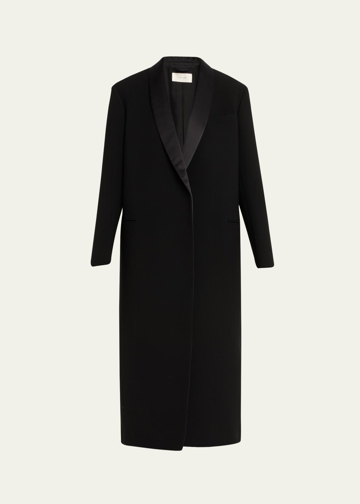 The Row Erdene Single-Breasted Wool Long Coat - Bergdorf Goodman