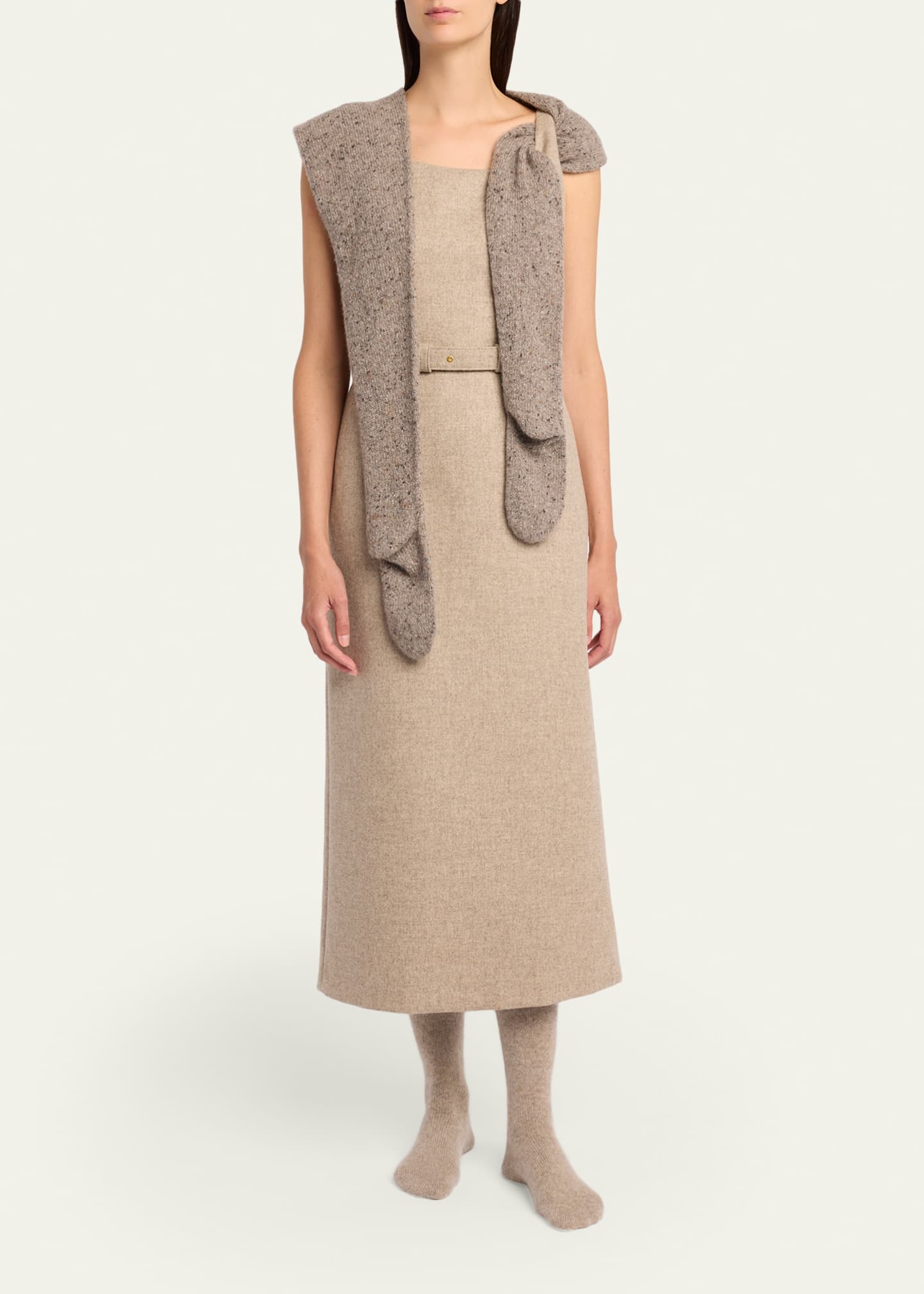 The Row - Women's Vadira Dress - Beige / Off White - Size 6