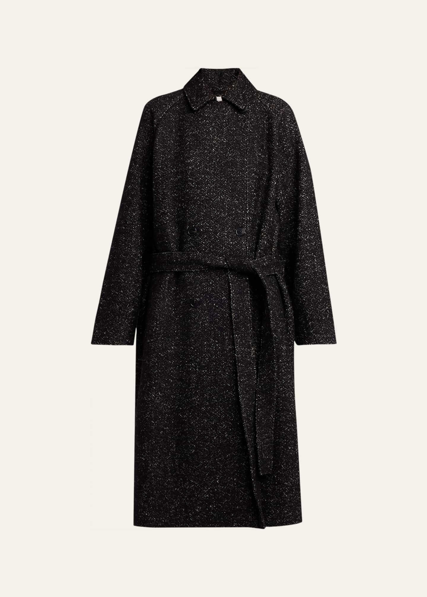 THE ROW Macaria Belted Wool Oversized Coat - Bergdorf Goodman