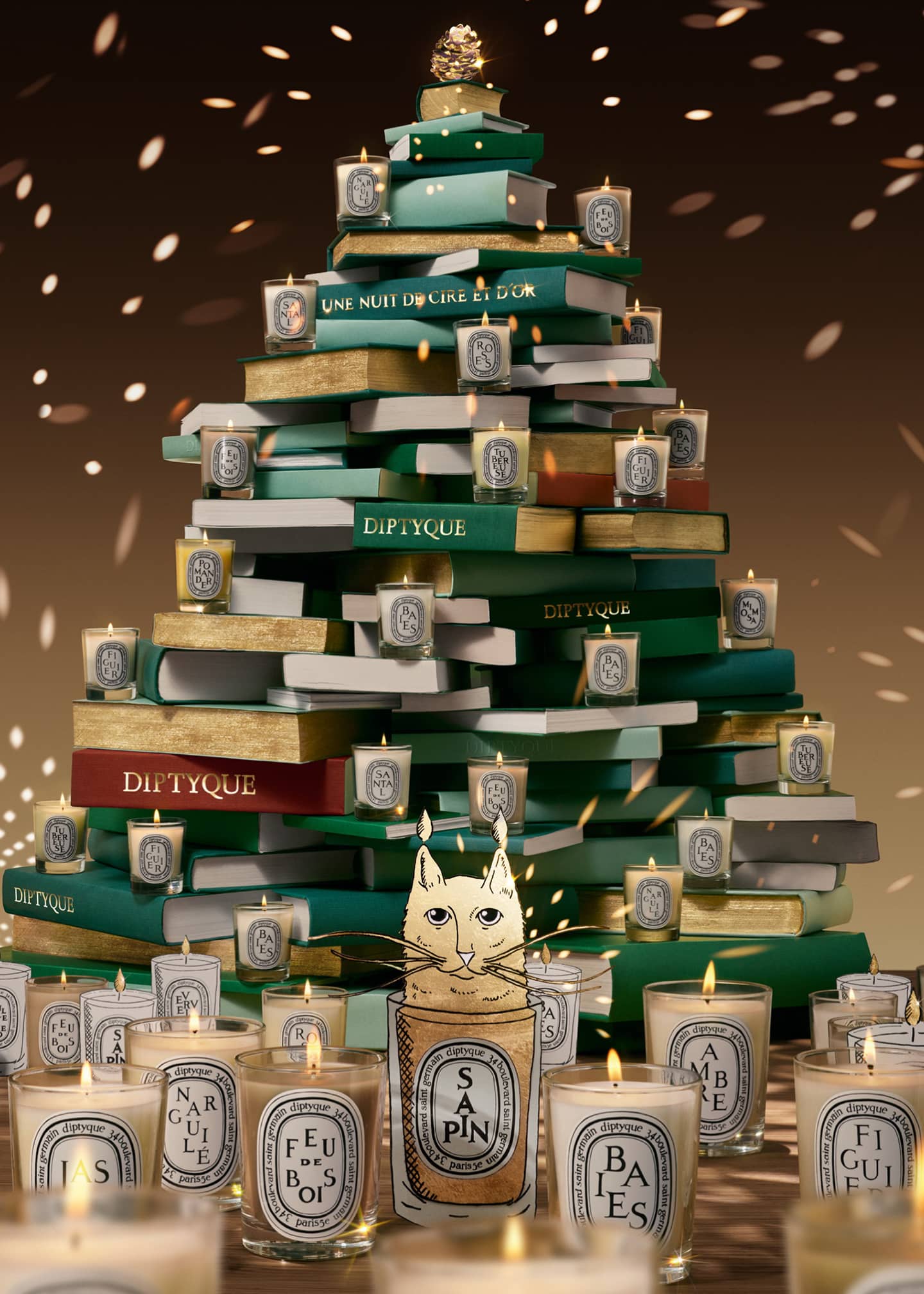 DIPTYQUE Sapin Pine Tree Candle, 6.7 oz. - Bergdorf Goodman