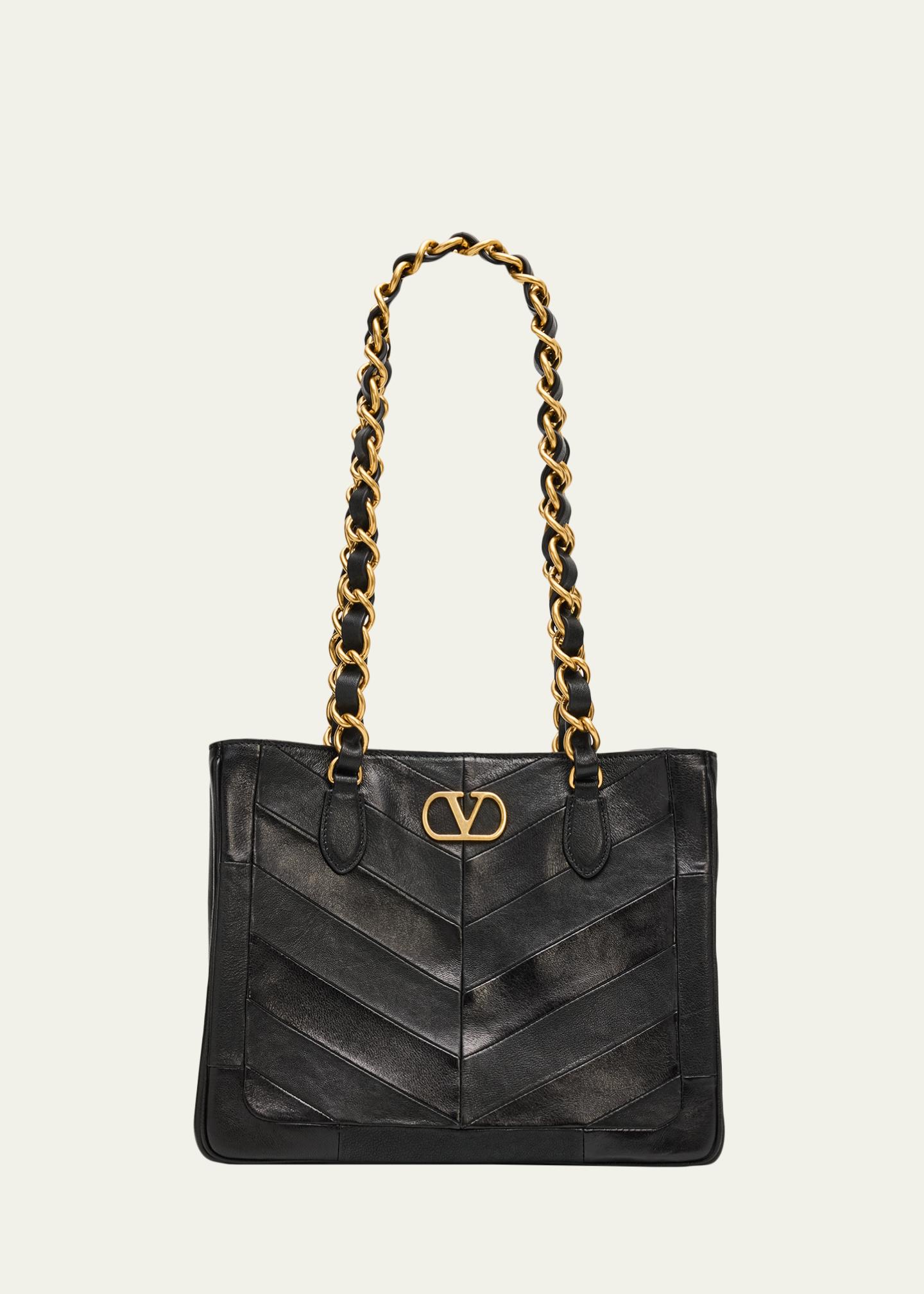 Valentino Garavani Laseine Small Nappa Leather Shopping Bag - Bergdorf ...