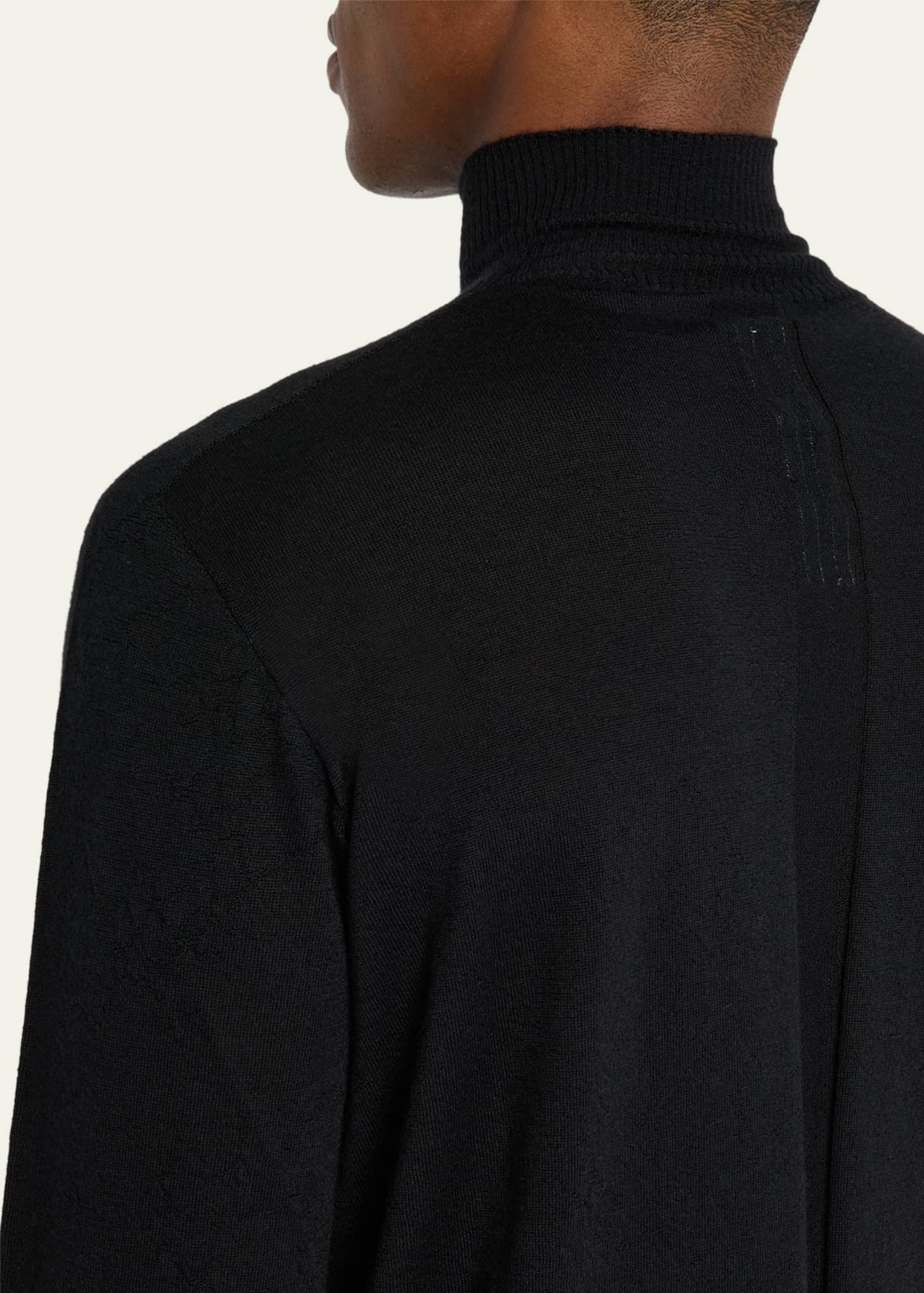Rick Owens Men's Cashmere Oversized Turtleneck Sweater - Bergdorf
