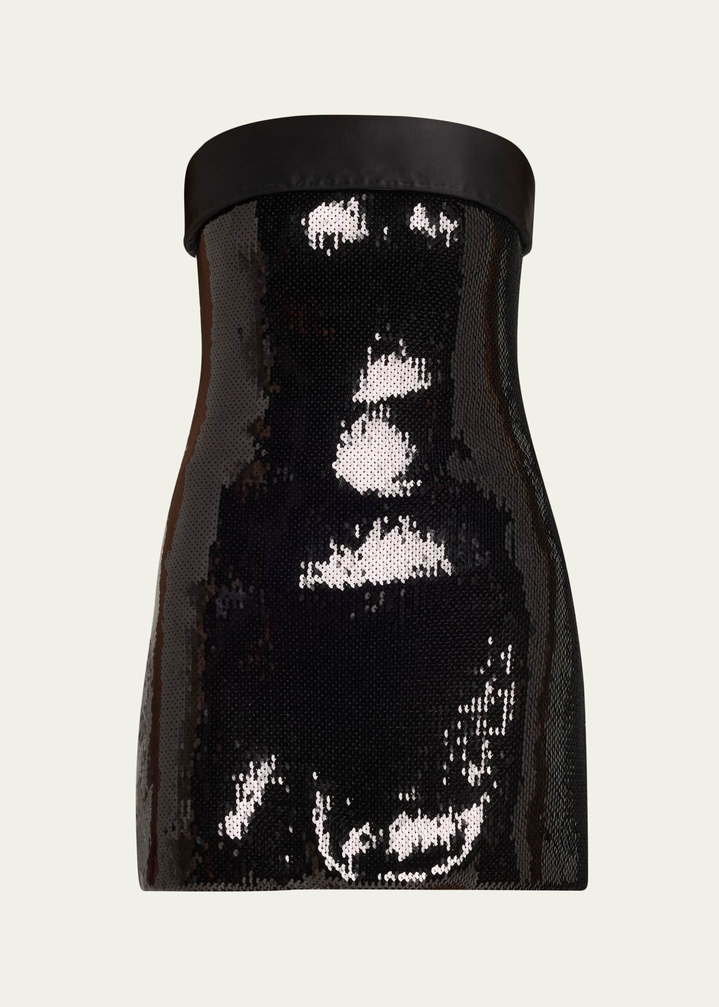 sergio hudson black mini dress $695 Sergio Hudson Womens Black Silk Lined Classic High Waist Mini Skirt  Size 12
