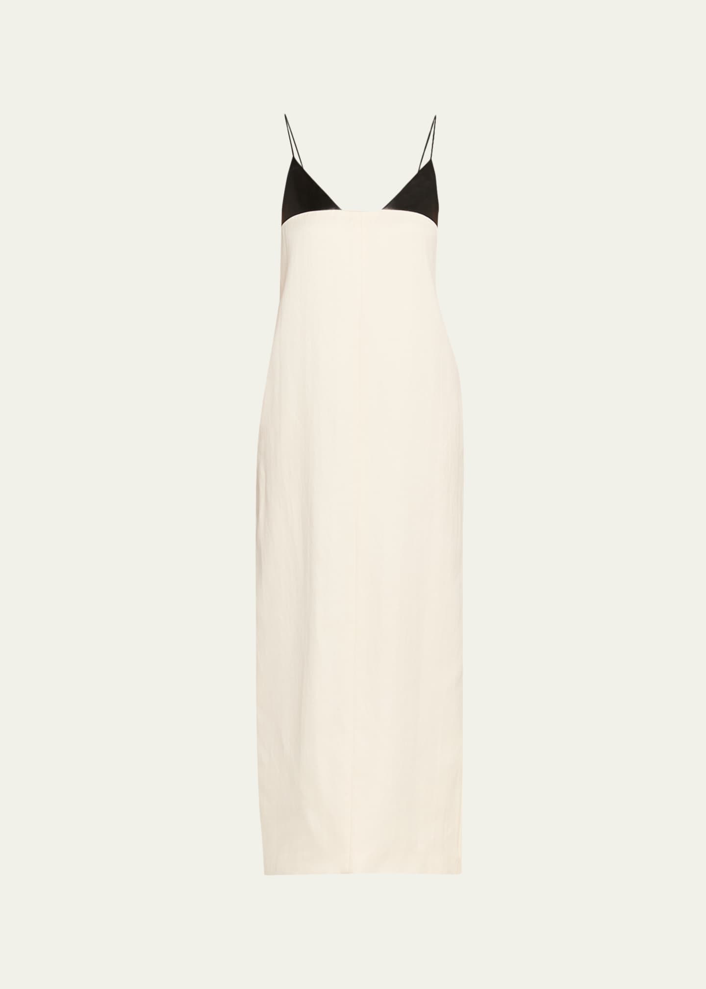 Brandon Maxwell The Bridges Dress in Cream and Black 2