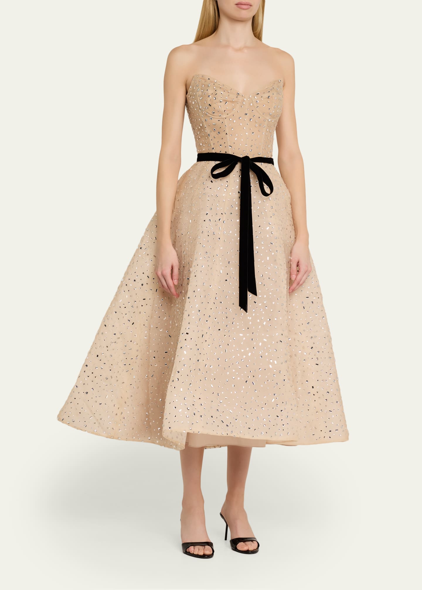 petite floor length formal dresses Elegant Bridal Gown - Classic A-Line Organza Dress with Off-Shoulder &  Corset