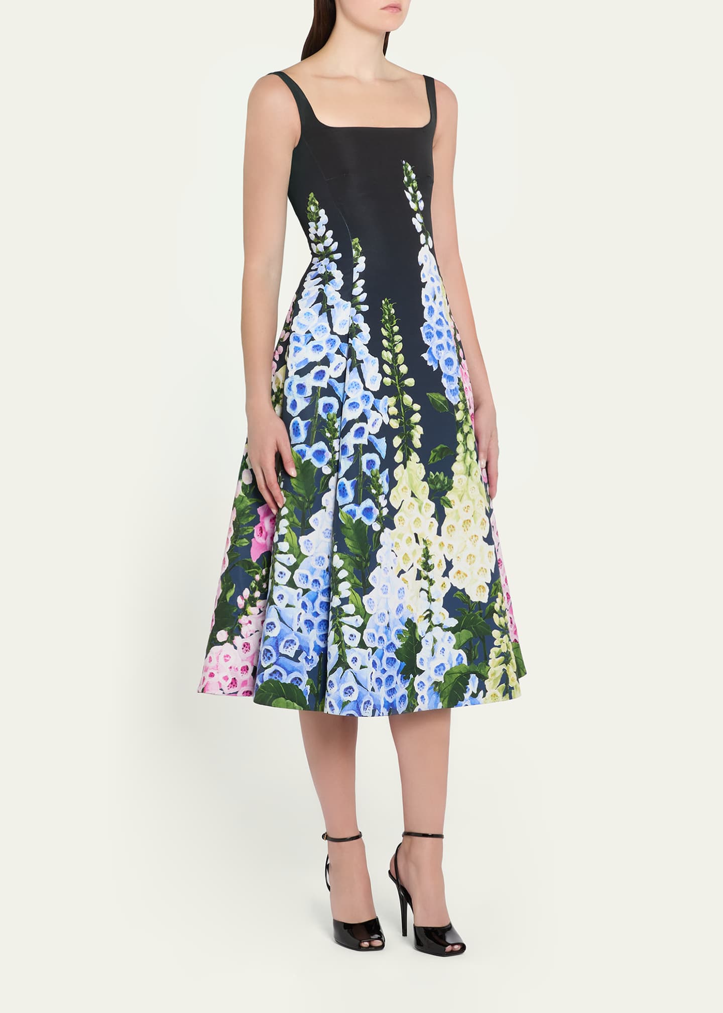 midi cocktail dress 11 Elegant Dresses For Your Next Soiree Chiffon Fit Oscar de la Renta Multi