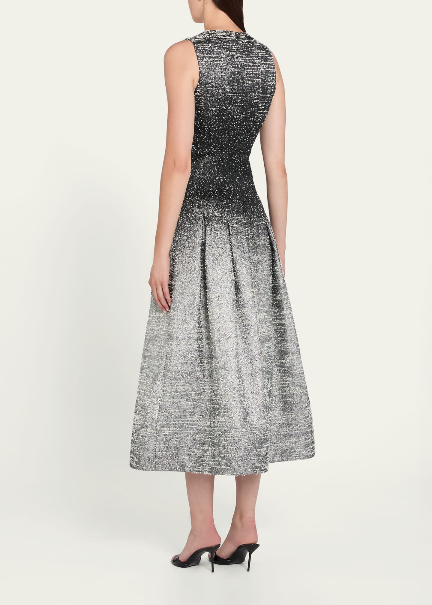 knee length dresses for ladies Donna Karan Ruched Side Midi Dress - Black