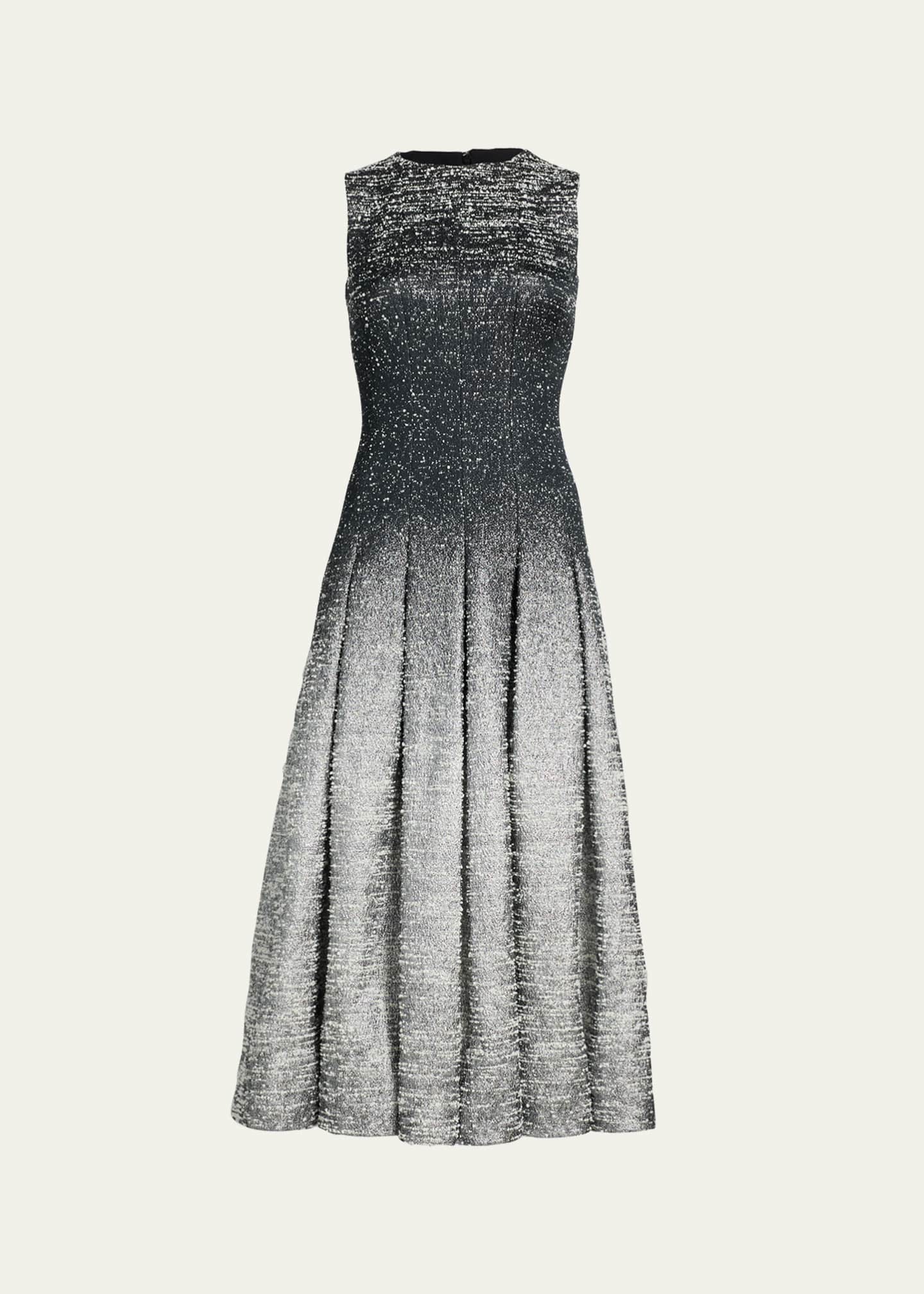 metallic flowy dress Sherri Hill 55768