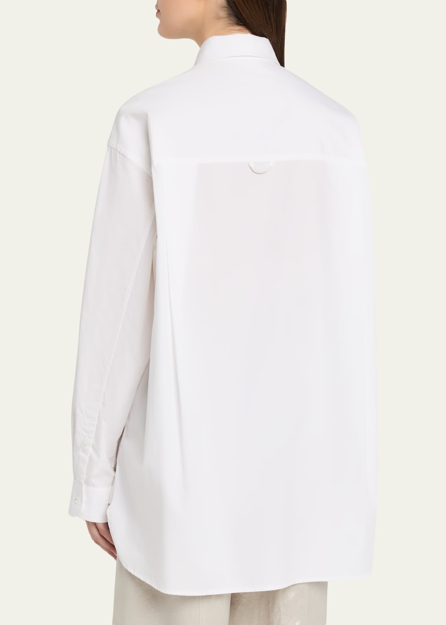MARIA MCMANUS Oversized Long-Sleeve Tunic Shirt - Bergdorf Goodman