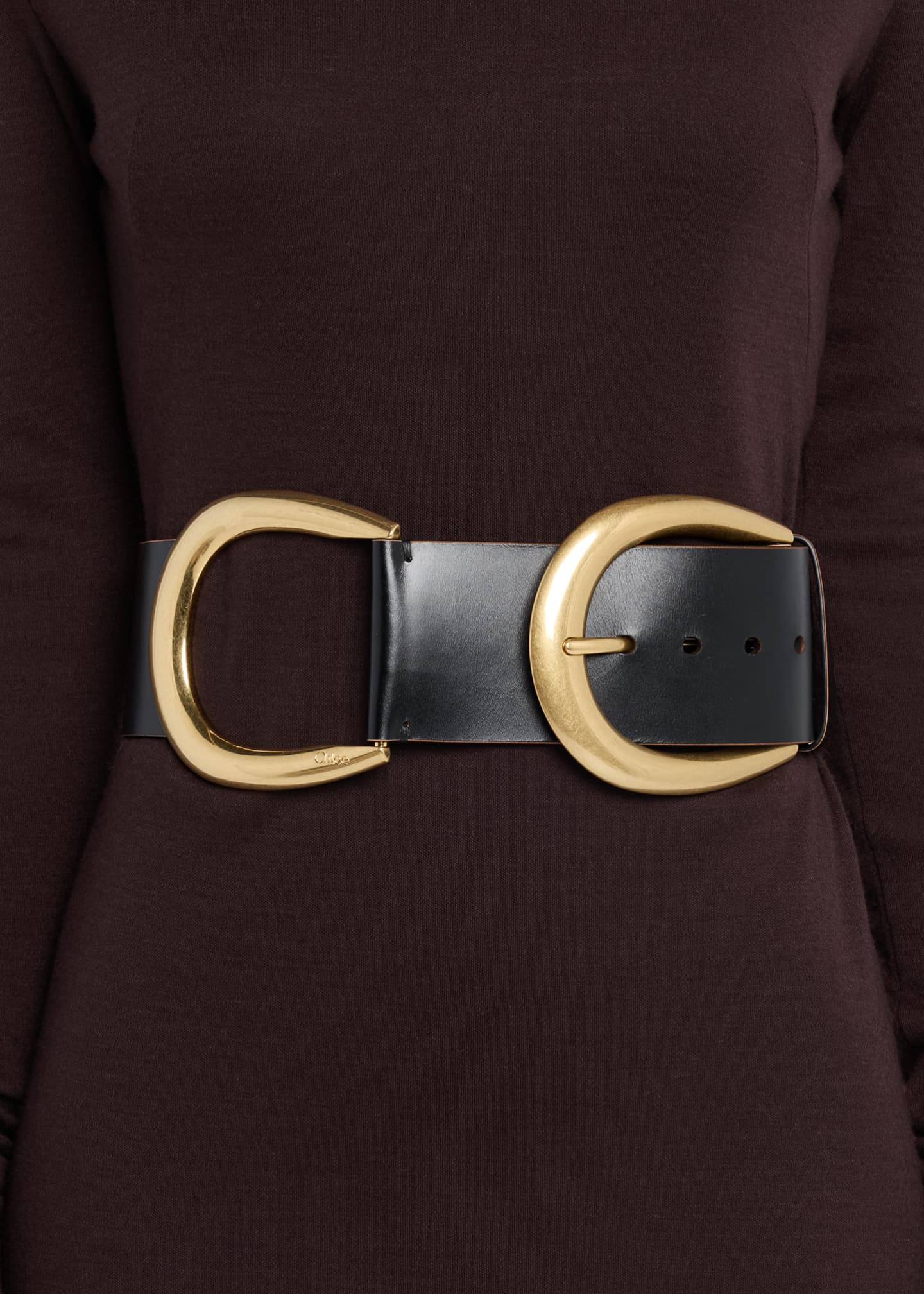Chloe Anita Leather Belt - Bergdorf Goodman