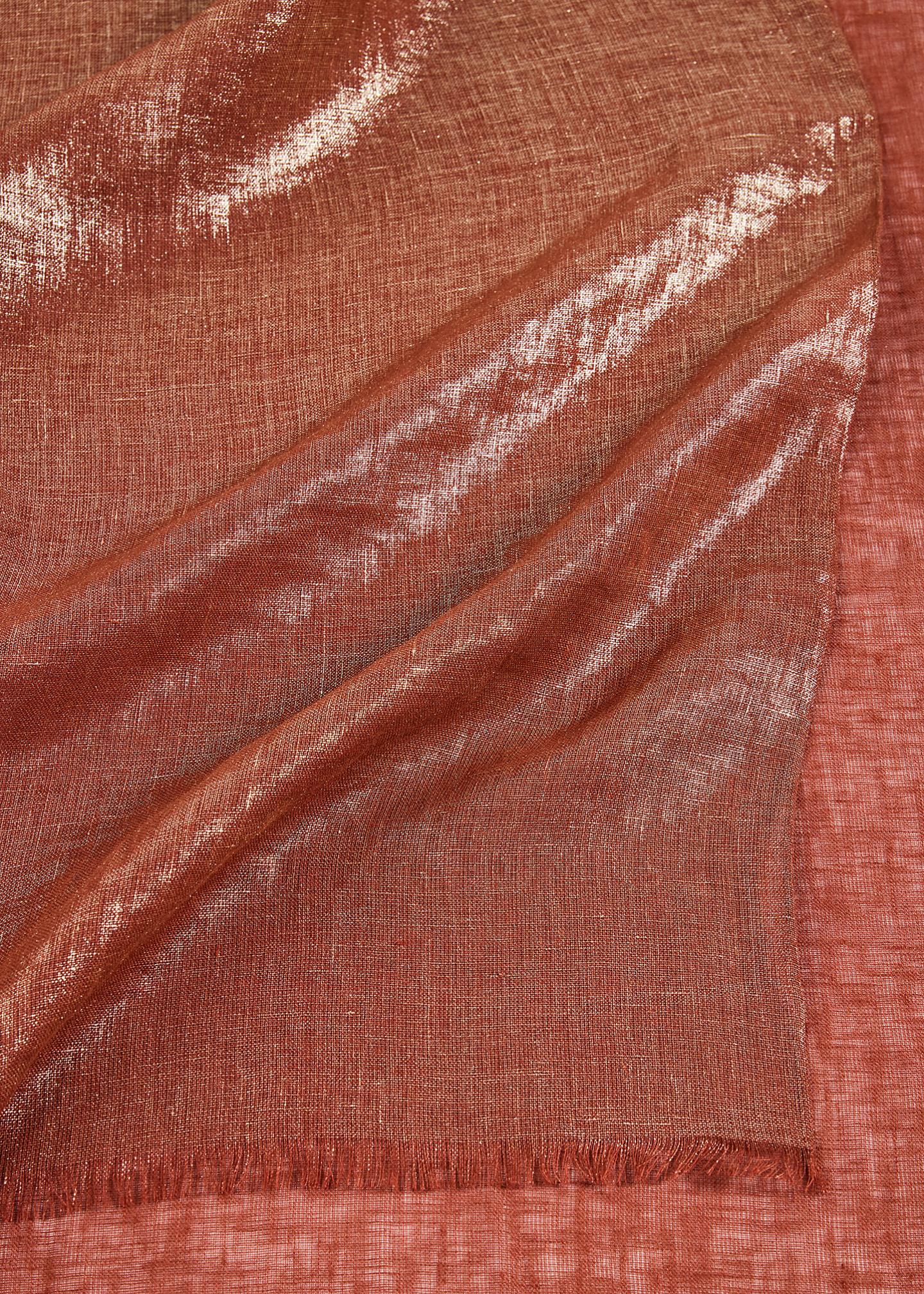 Brunello Cucinelli Linen Lurex Linen Scarf - Bergdorf Goodman