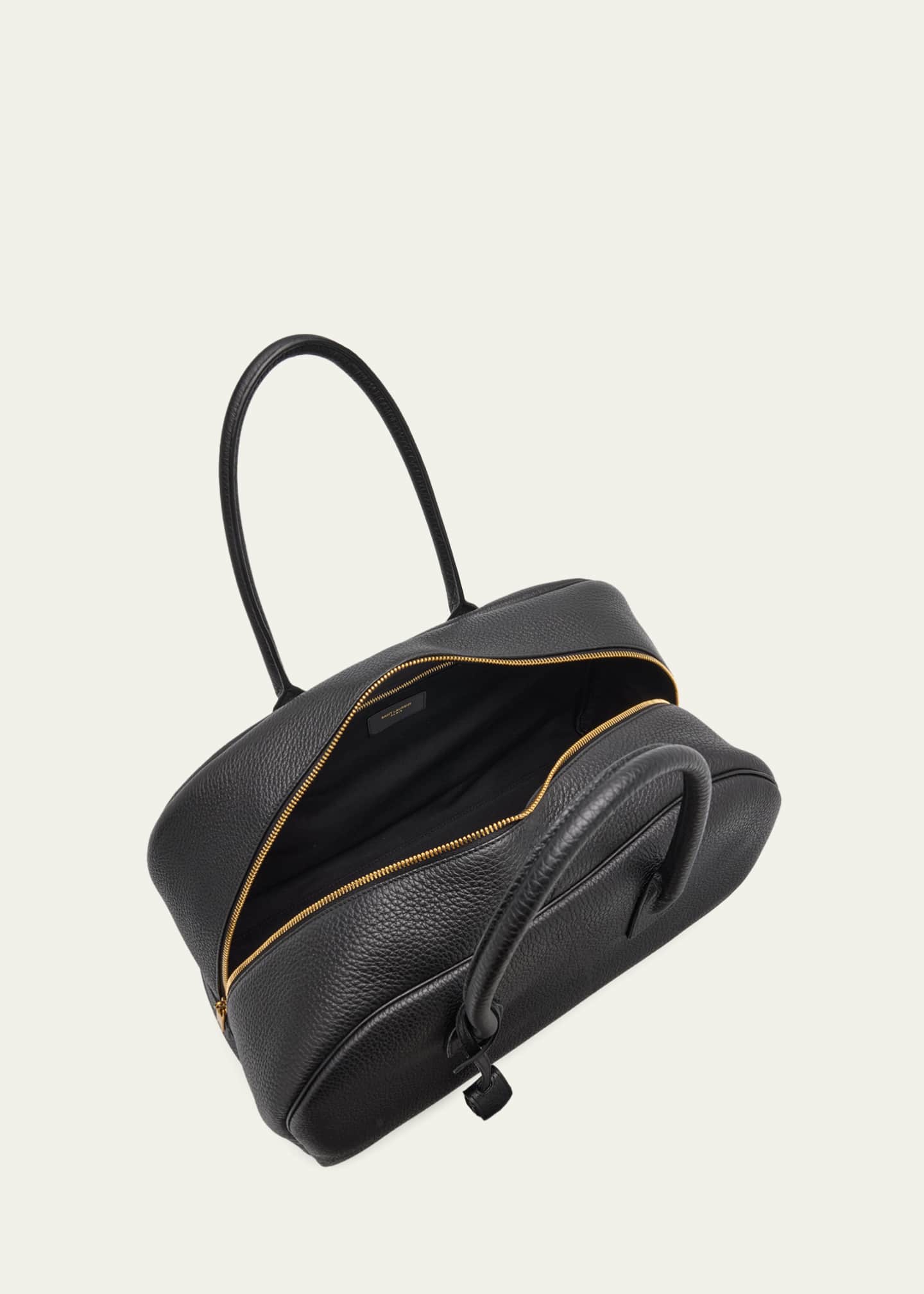 Saint Laurent Sac De Jour Boston Large Top-Handle Bag in Grain
