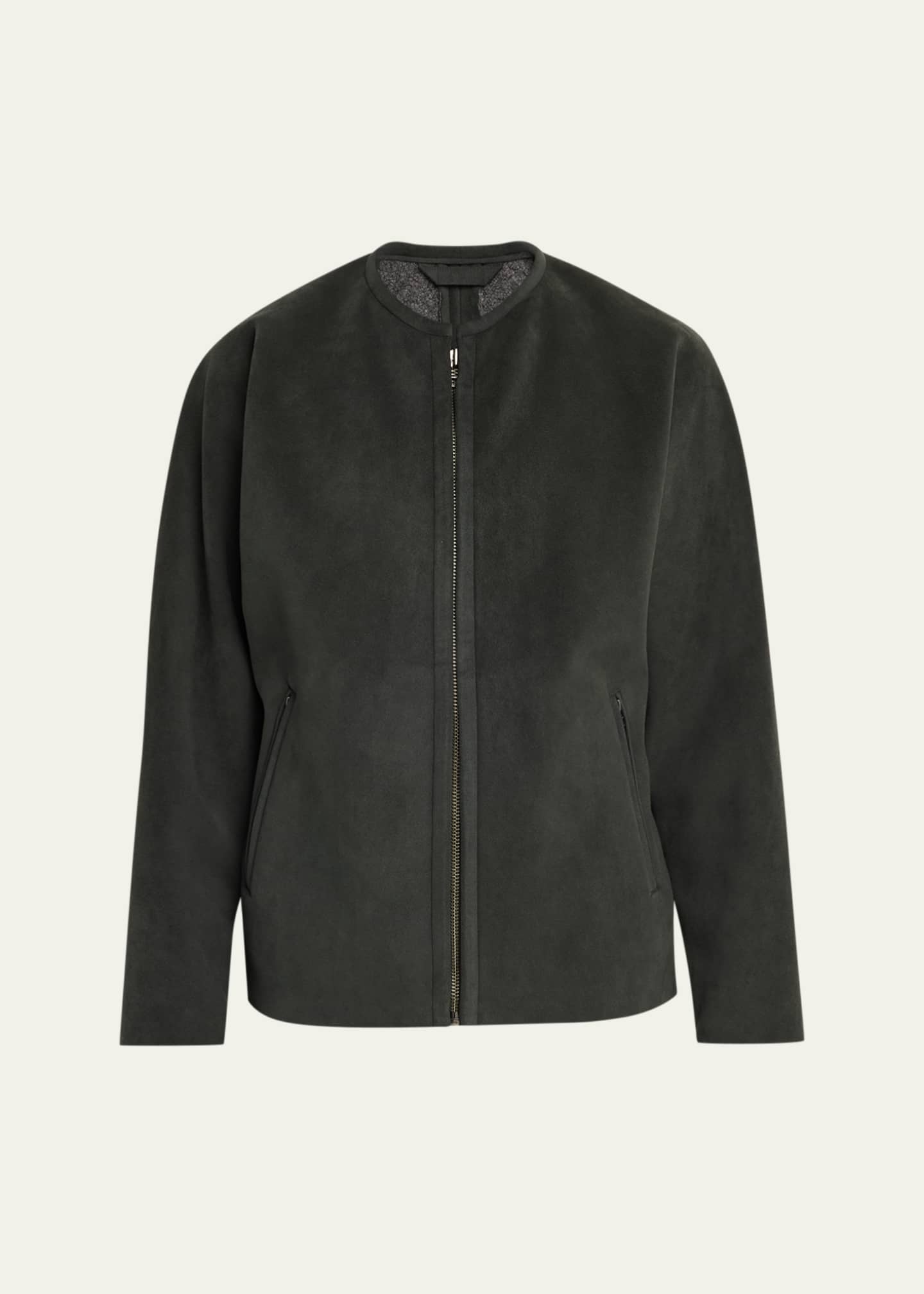IM MEN Men's Ultra Boa Faux Suede Full-Zip Blouson - Bergdorf Goodman