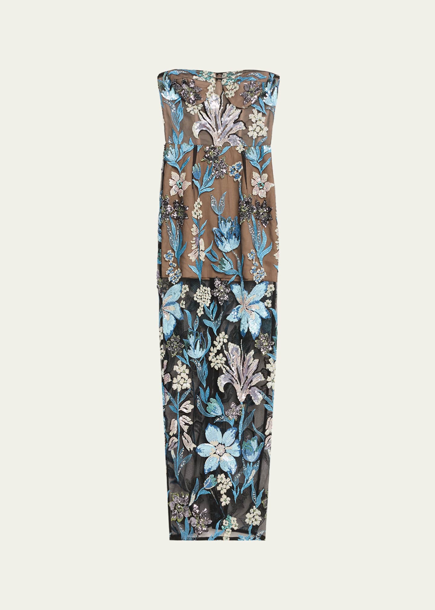 chinese dress ladies Bronx & Banco Dahlia Gown Hire – TENN main image 1