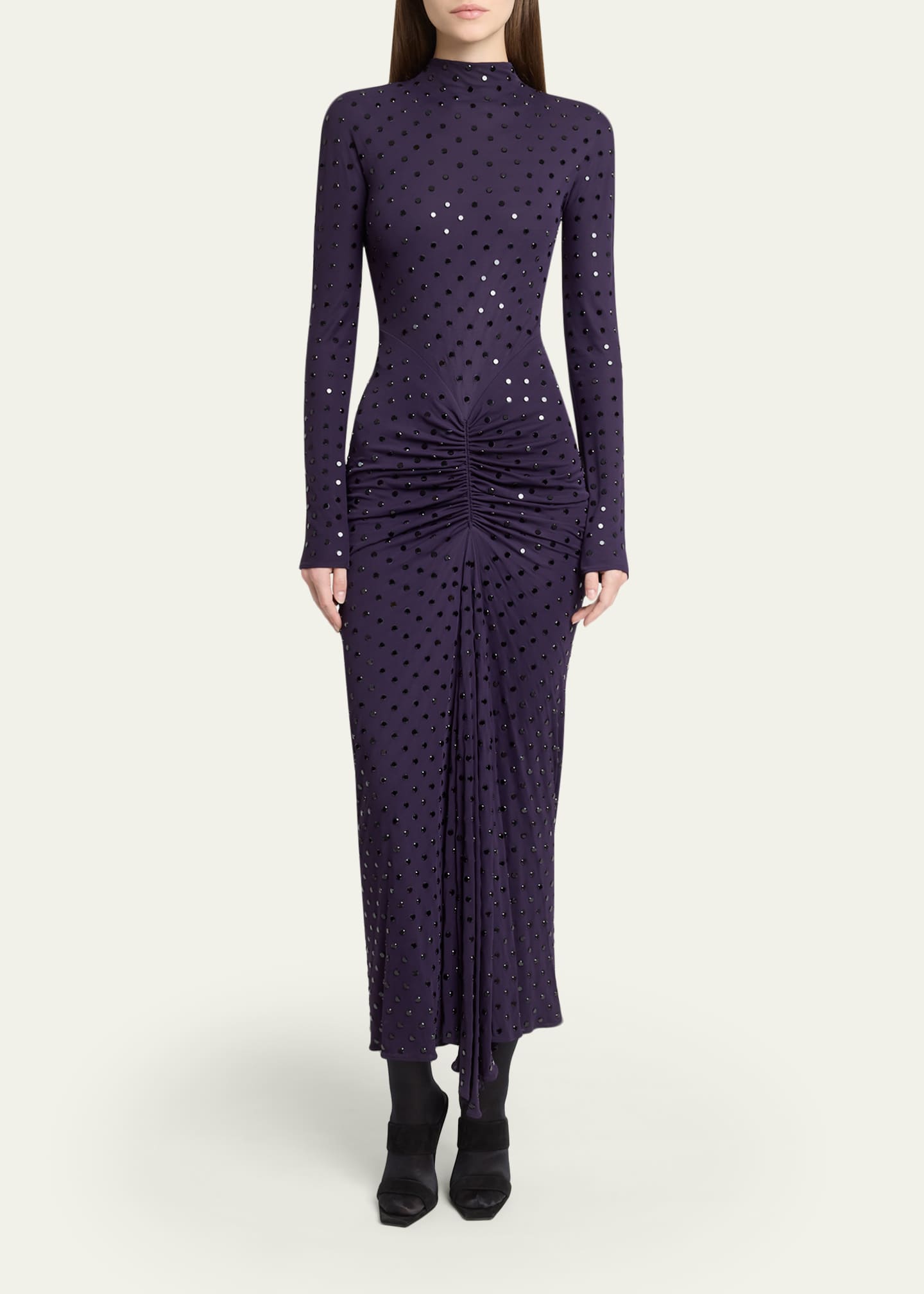 plus size dress knee length Kiyonna Plus Size Starry Sequin Lace Cocktail Dress main image 1
