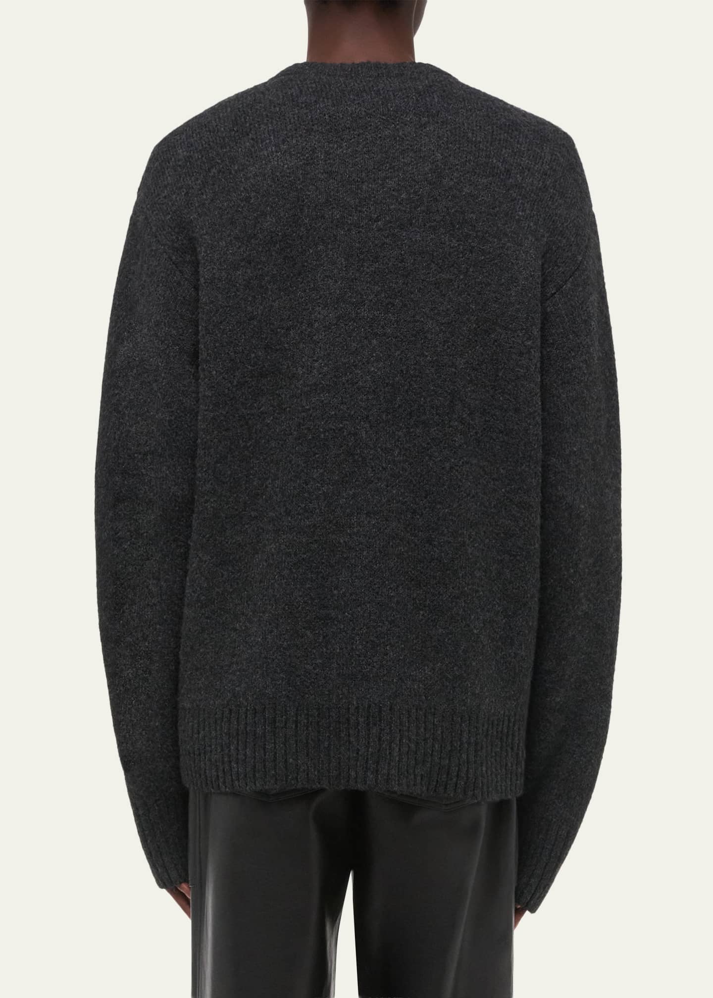 Helmut Lang Men's HL Logo Crewneck Sweater - Bergdorf Goodman