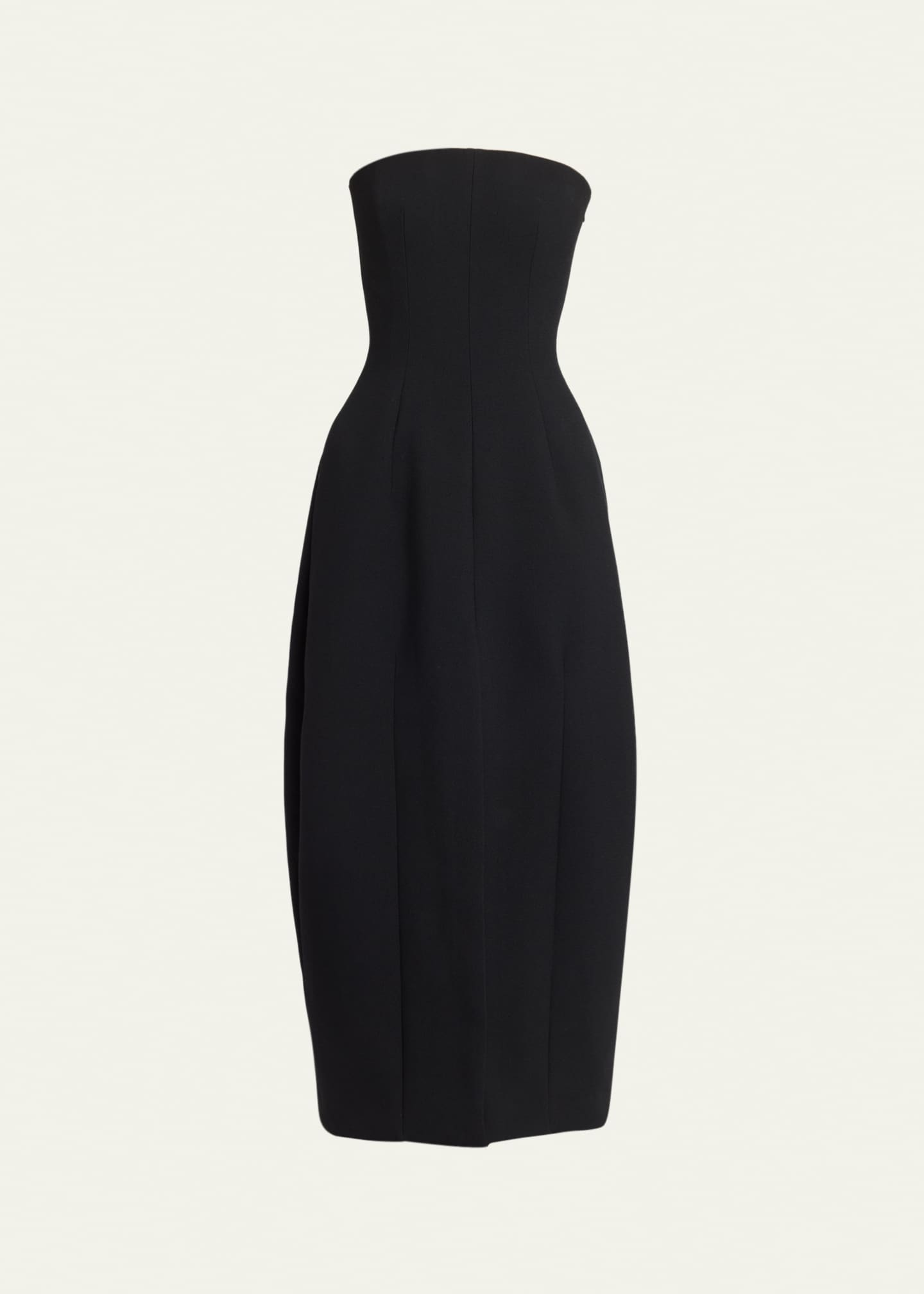 alaia corset dress Chambray bustier dress in blue - Alaia