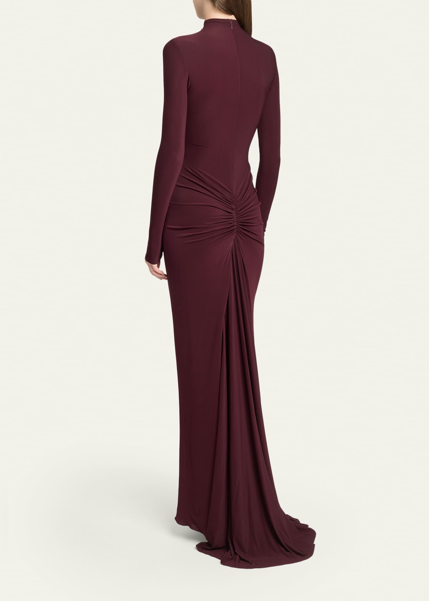 Alaa Draped Maxi Dress