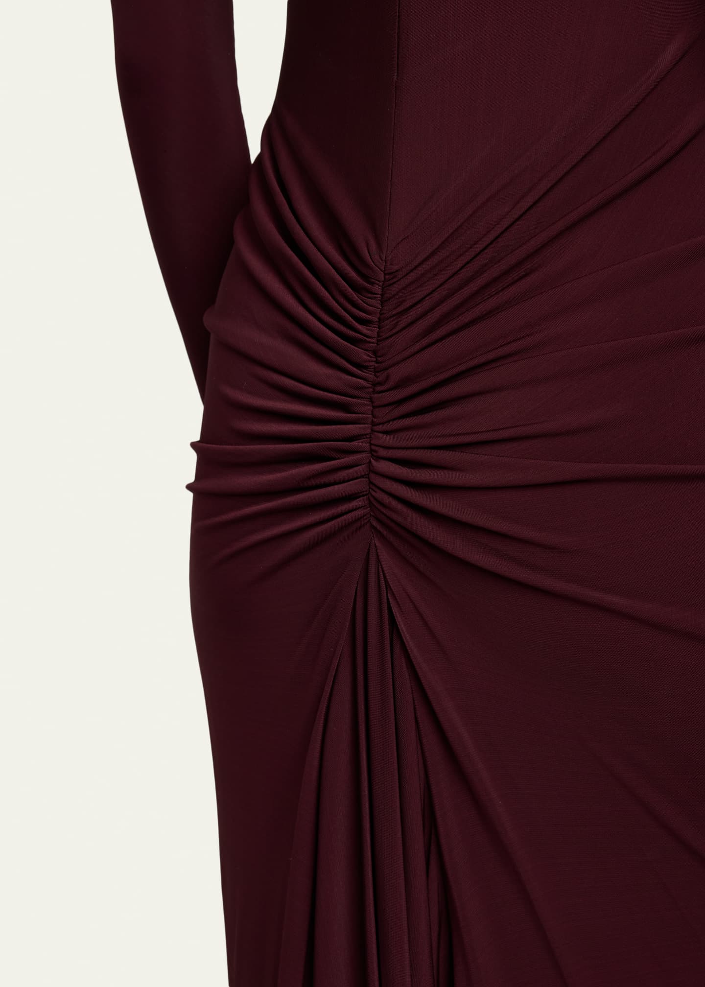 Alaa Draped Maxi Dress