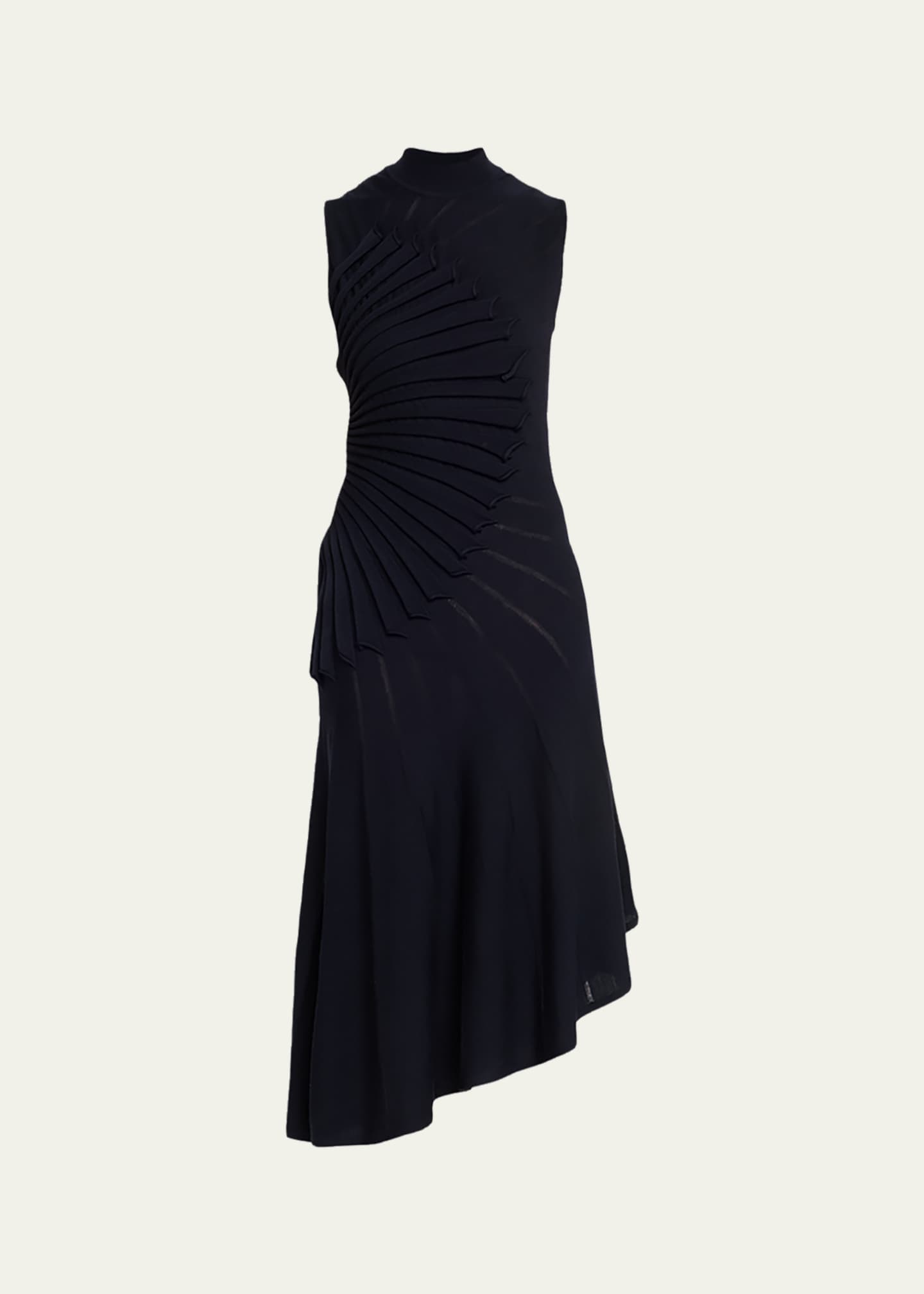 Alaa Midnight Sculpting Wool Dress Size 4