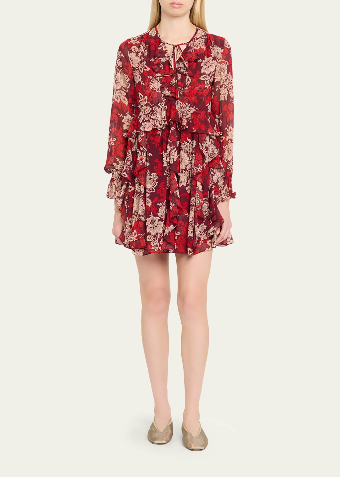 knee length dresses for ladies Long Sleeve Regan Dress main image 1