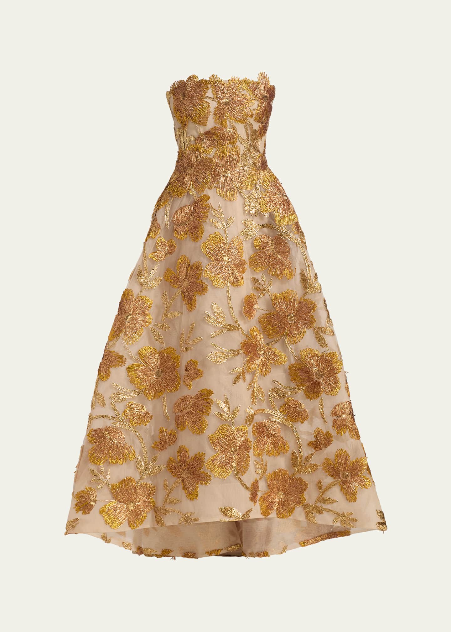 slim fit dress slacks SEQUIN CORSET MIDI DRESS IN METALLIC GOLD--SIS LABEL main image 0