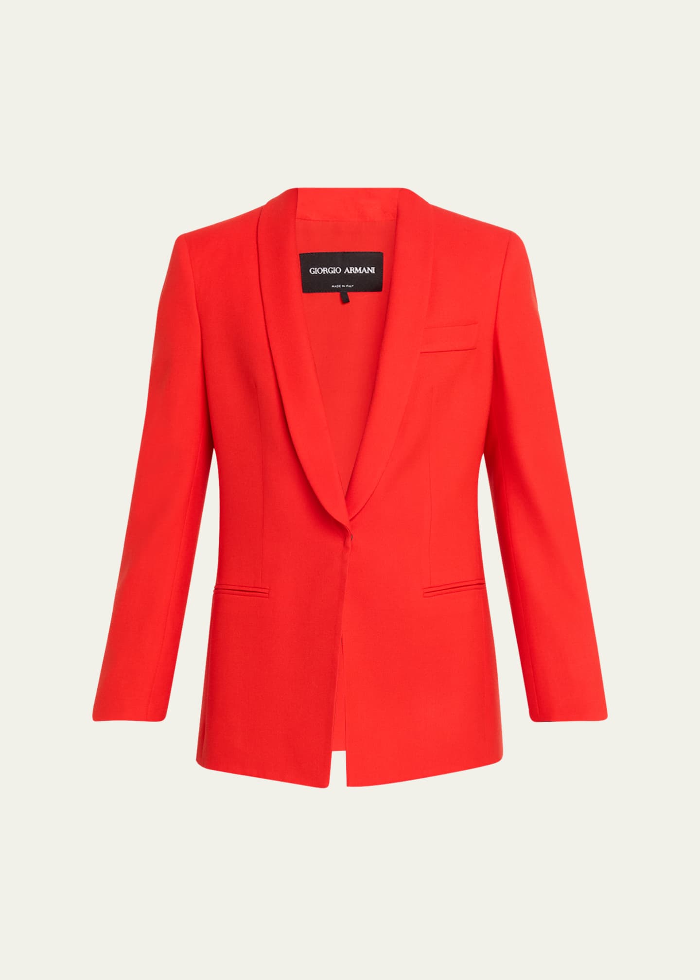 【激レア】 GIORGIO ARMANI ウールジャケット Giorgio Armani Virgin Wool Single-Breasted Longline Blazer