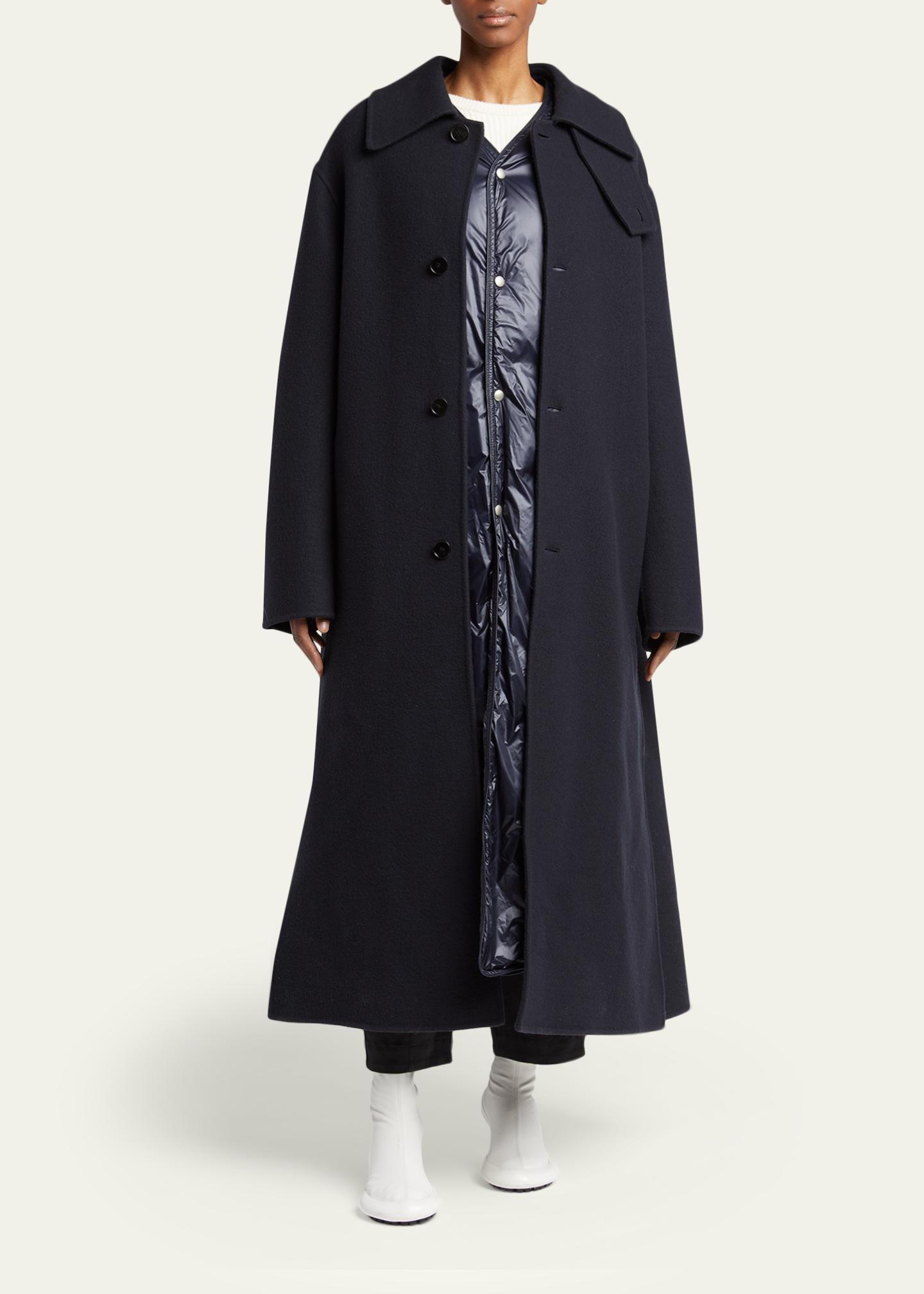 【最終値下げ】MONCLER ルミエンヌ 1 Moncler Genius x Jil Sander Barrelene Long 3-in-1 Coat - Bergdorf