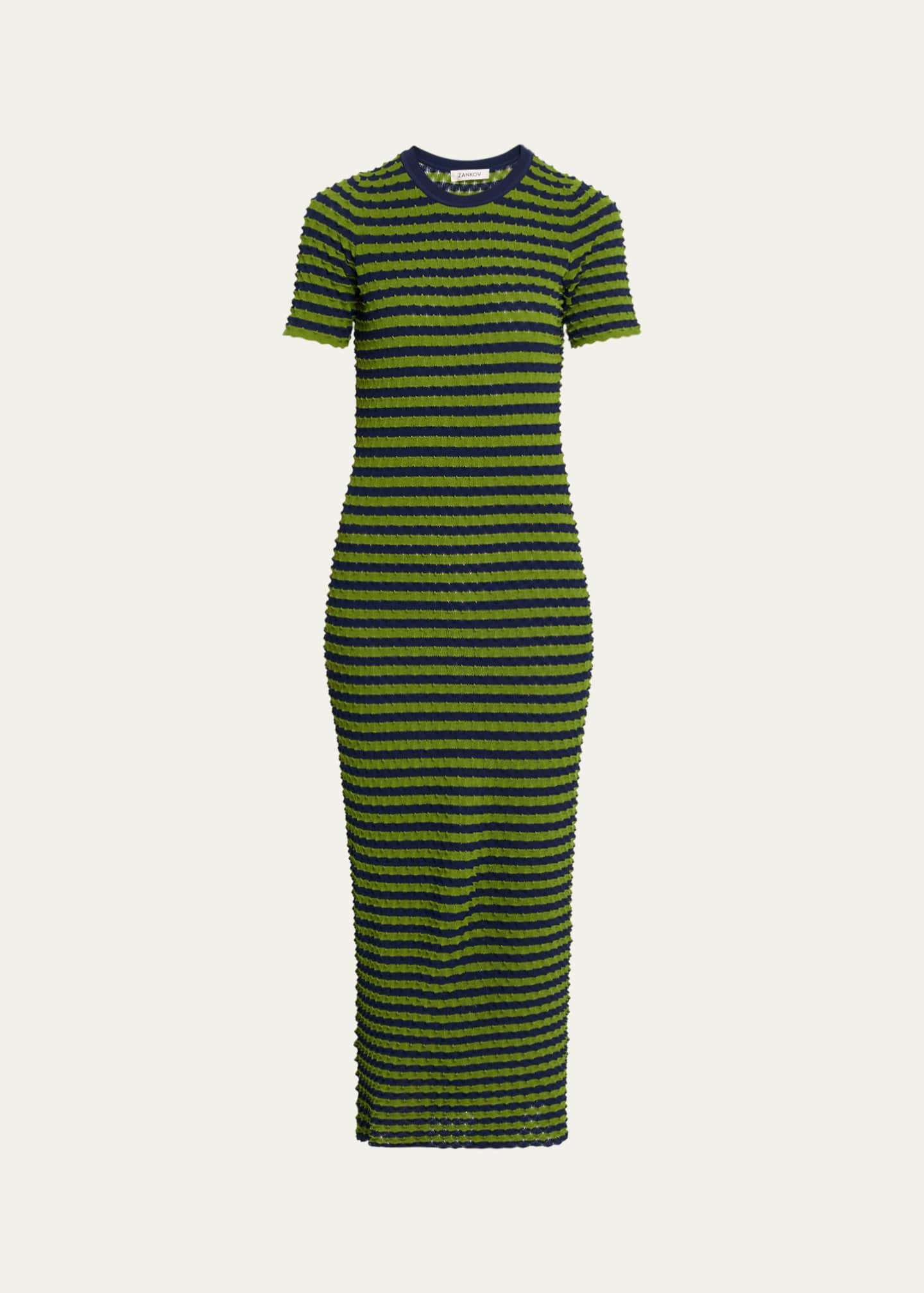 chinese dress ladies Taupe Ribbed Short Sleeve Maternity Knit Maxi Dress