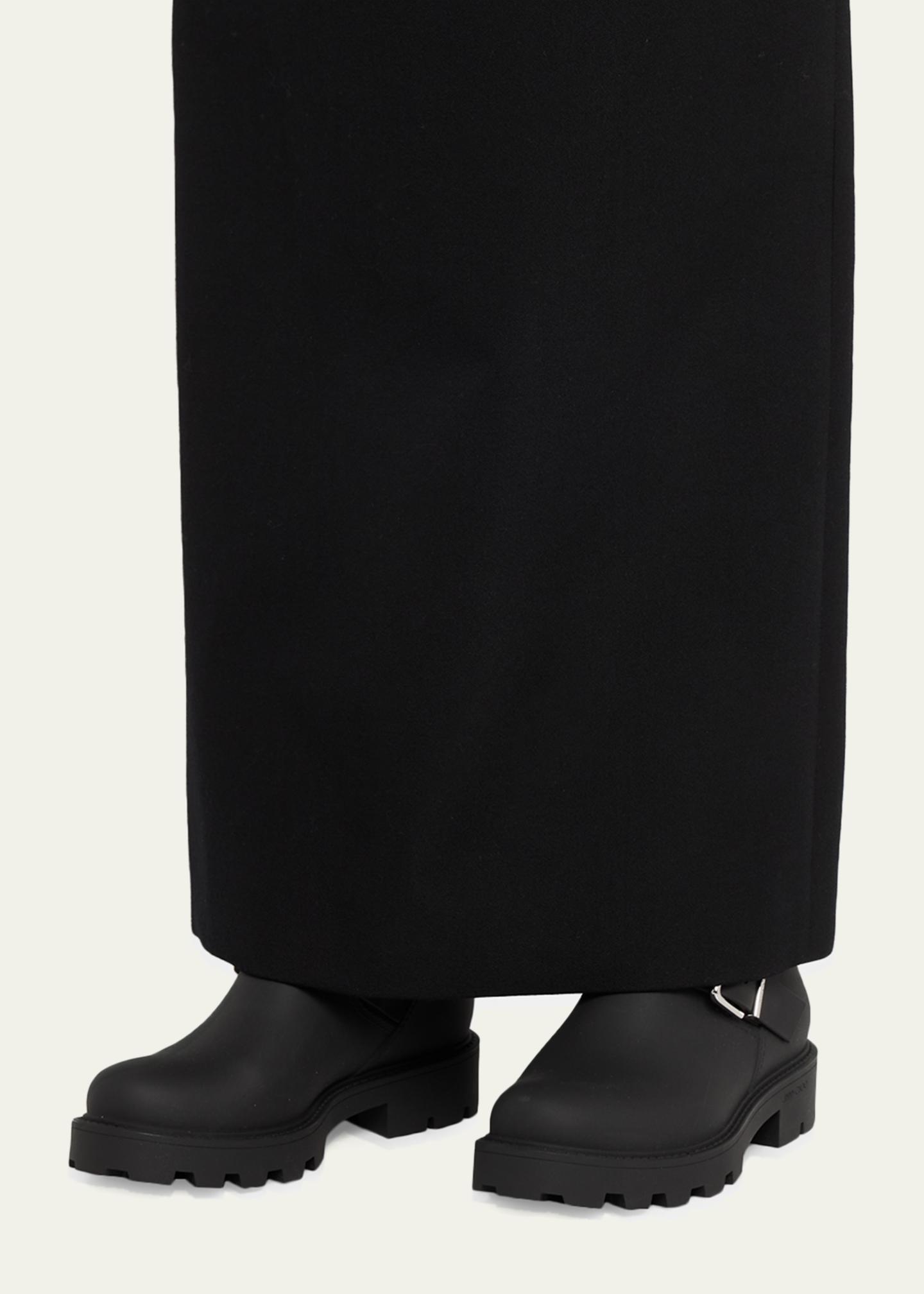 Jimmy Choo Biker TPU Mid-Calf Rain Boots - Bergdorf Goodman
