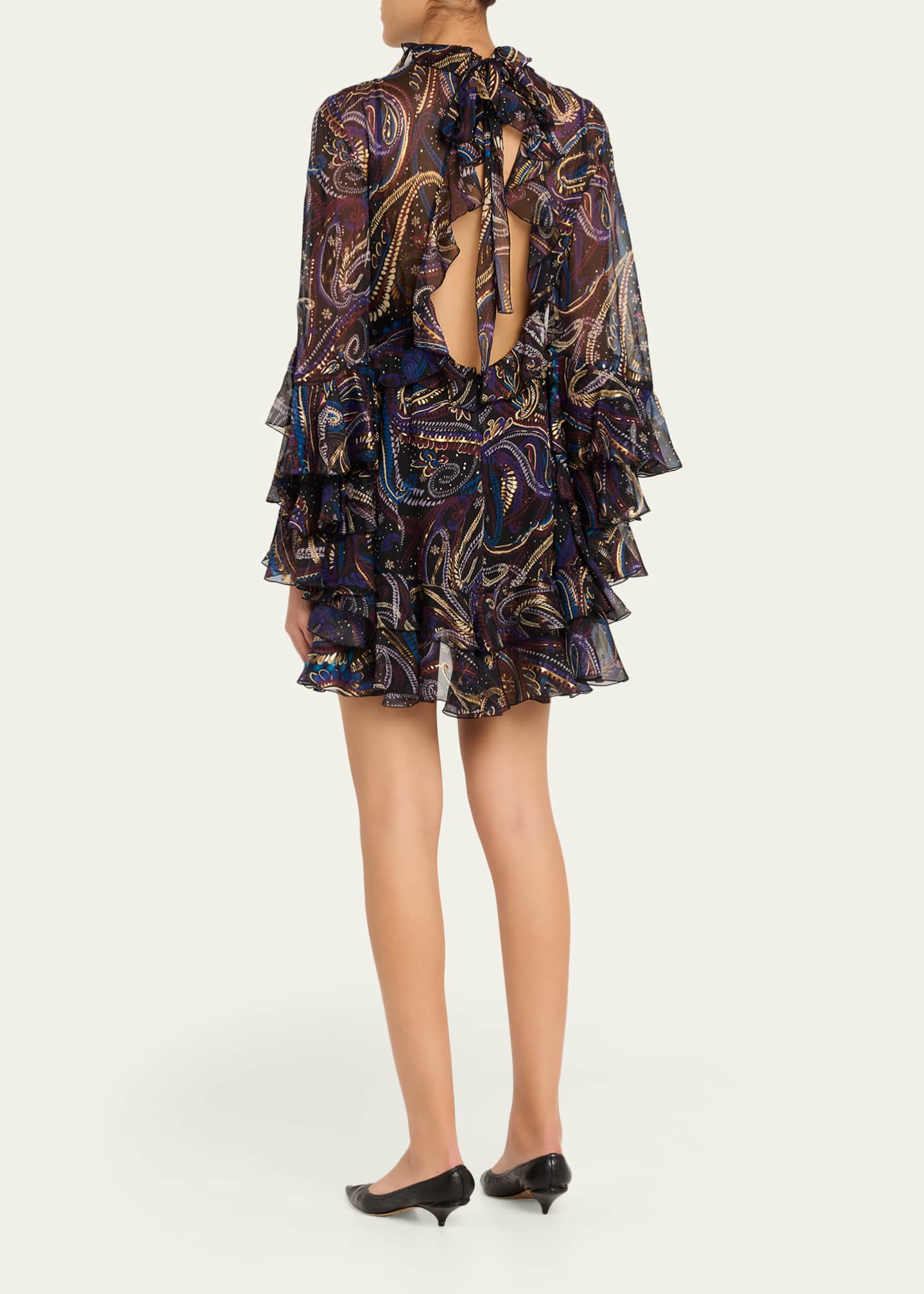 paisley backless dress Summer Dresses main image 0