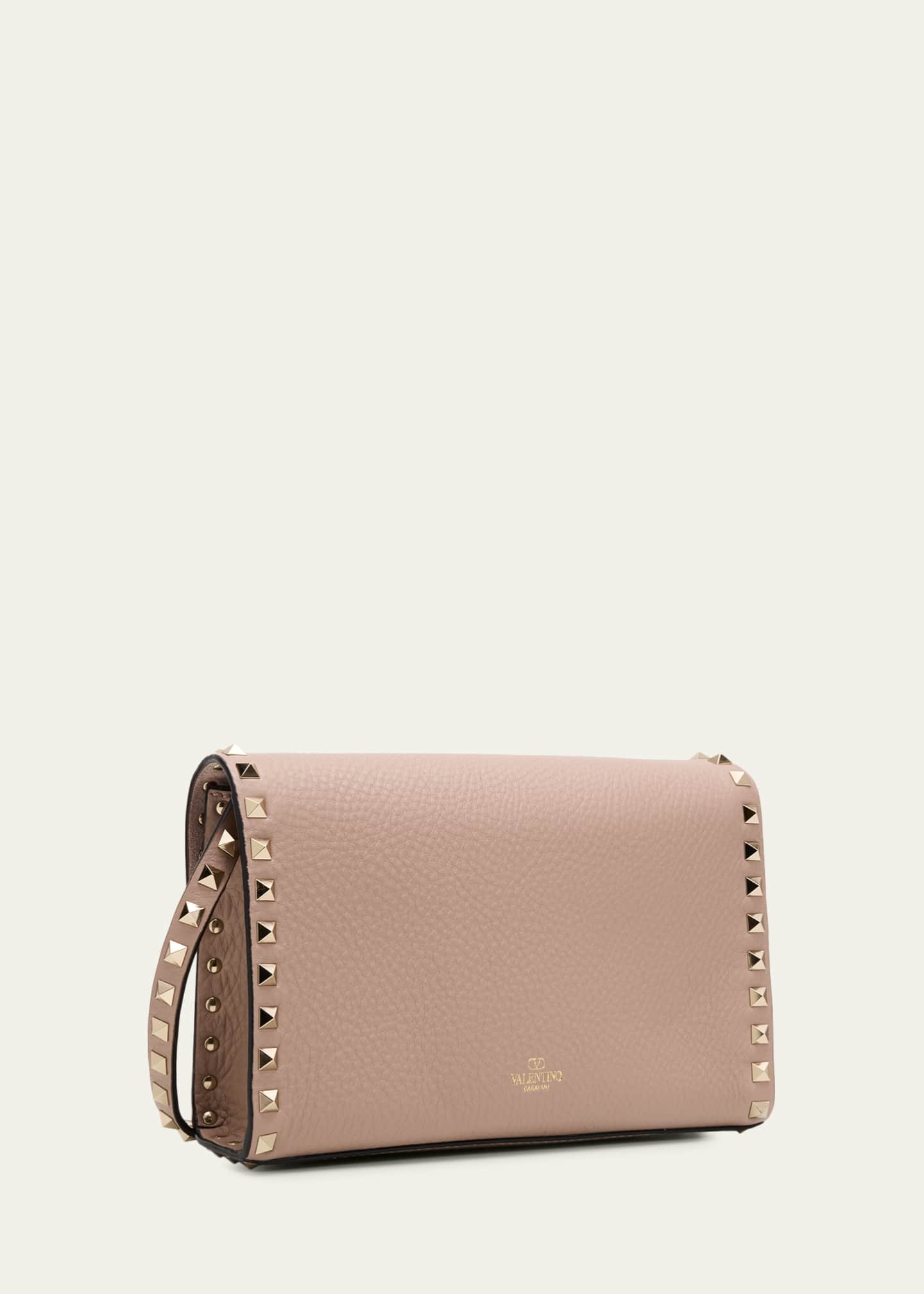 Valentino Garavani Rockstud Small Leather Crossbody Bag - Bergdorf